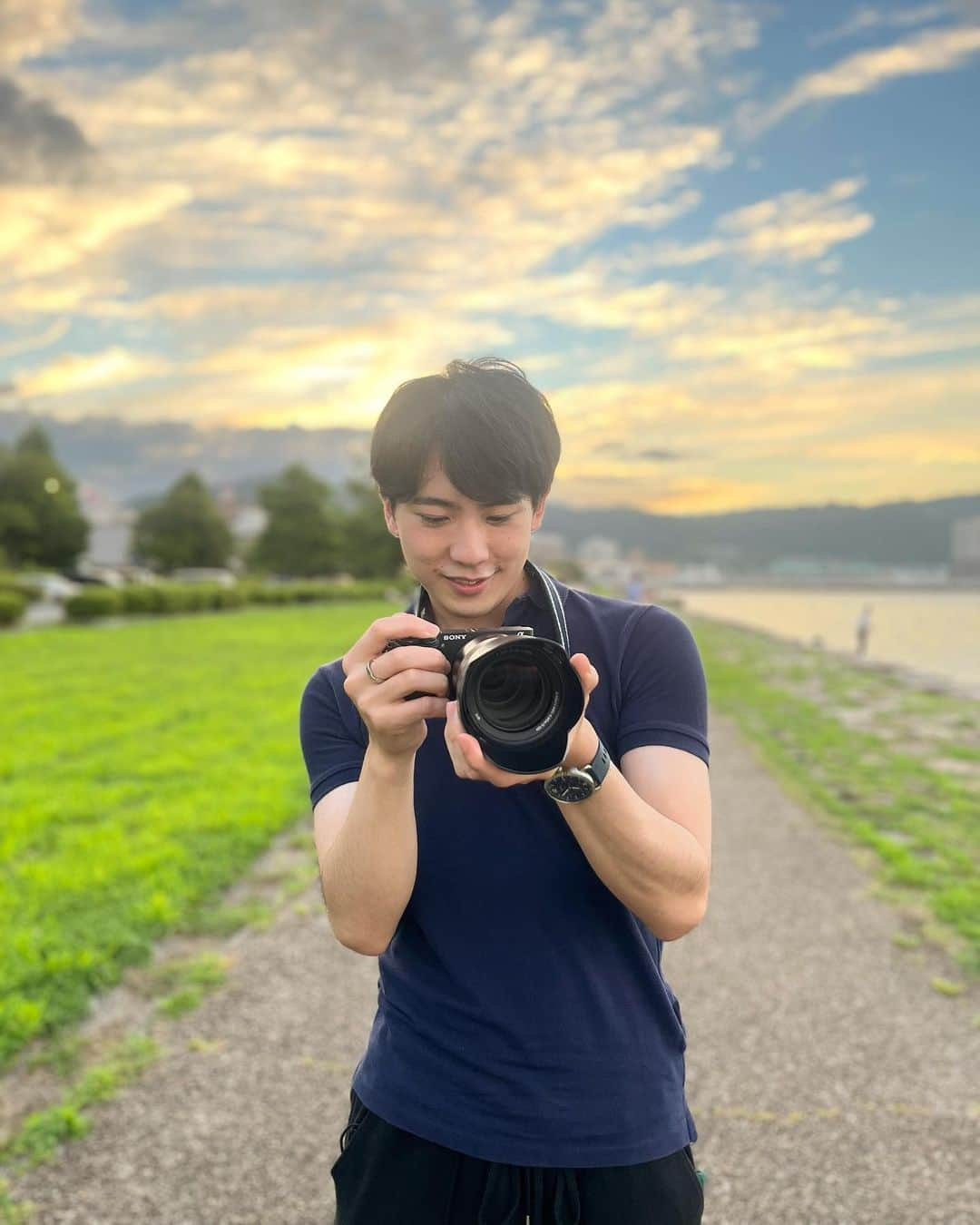 鎌田詩温さんのインスタグラム写真 - (鎌田詩温Instagram)「カメラはじめました📷  #📷  #sony #sonyα」7月31日 19時09分 - sion_ice.18