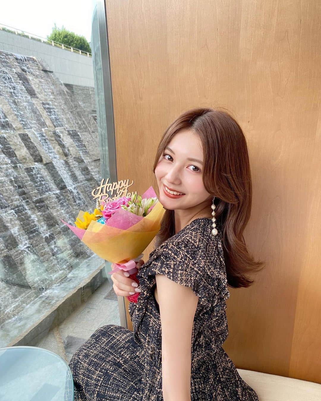 新井遥さんのインスタグラム写真 - (新井遥Instagram)「＾ My Birth Day💐♡ お祝いしてくれた方ありがとうございました🥰」7月31日 22時31分 - haruka_arai_ar