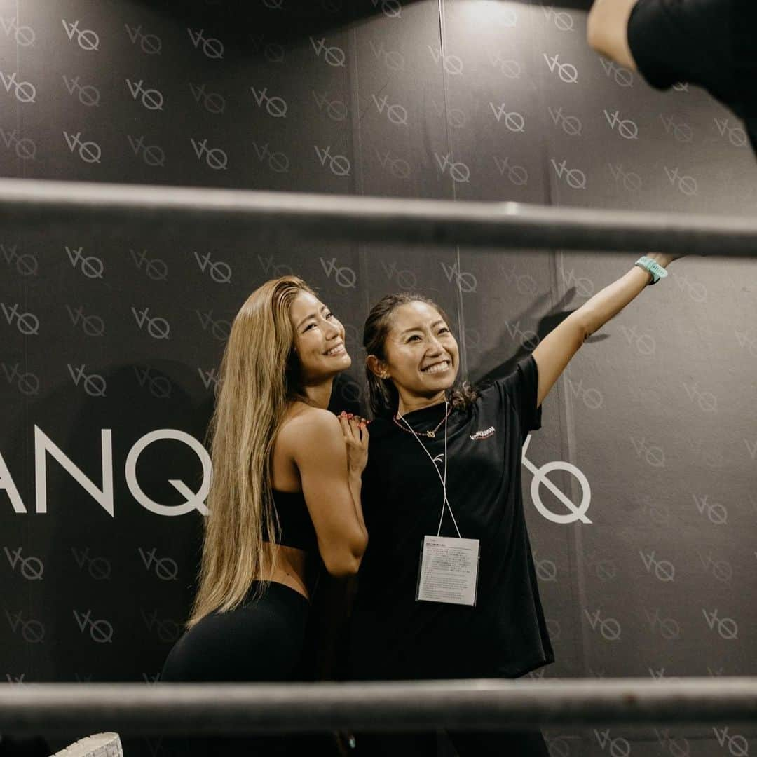 田上舞子さんのインスタグラム写真 - (田上舞子Instagram)「＊ ＊ Suportec 2022‼️‼️it's the biggest sports event in Japan💓 Thank you for coming to the vanquish booth❣️ We were so glad to see you guys😍🫶🏽🫶🏽🫶🏽 ＊ スポルテック2022 ヴァンキッシュブースにお越しくださった皆様ありがとうございました❤️ @vqfit の新作すっごくかわいいので、また発売されたらストーリーズにて告知させていただきます😍❣️ ＊ ＊ @vqfit  @vqfitwomen  #vanquishfitness #vanquishfitnessathlete」8月1日 13時33分 - mai_tano