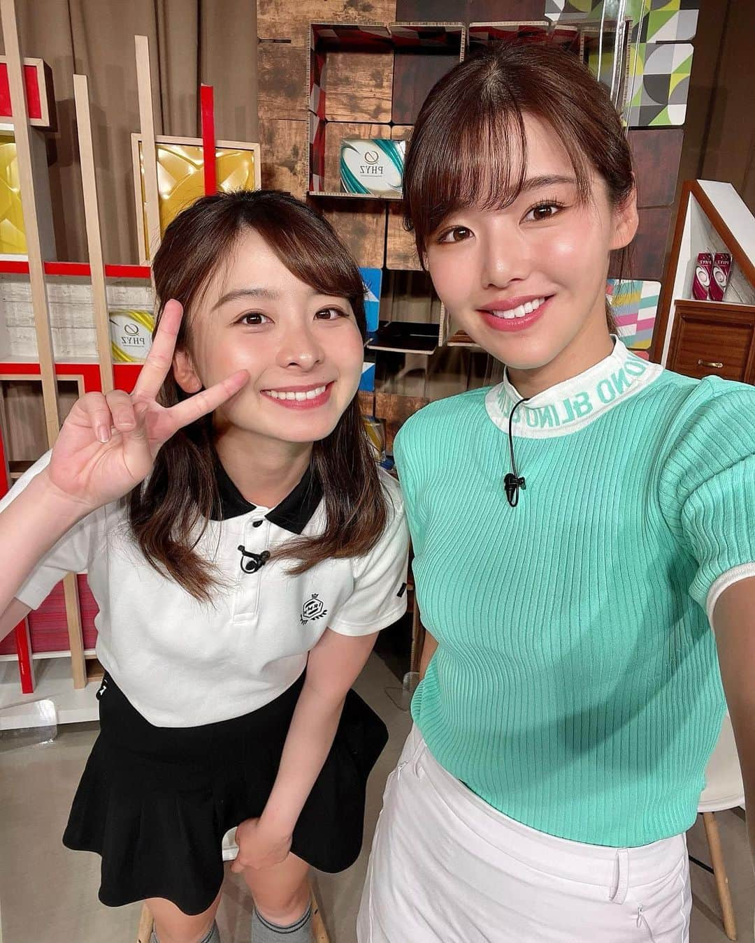 Yuuさんのインスタグラム写真 - (YuuInstagram)「ノブコブの吉村さんとなみきちゃんと収録でした🎥💓  8月5日〜GYAOから公開の ゴルフ女子インフルエンサーNo. 1ペア決定戦❗️ 応援＆解説してきました😳  めちゃめちゃ面白いから皆さん是非見てくださいね〜😝🎶  @hnkyoshimura  @namiki_golf  @toshimi_1002  @asumi_naa  @yu.i.k.a  @rumi_official_0616  @yuisho_ri  @eriko0625  @arisa__0917  @marika0826   #GYAO #ノブコブ吉村 さん #なみきちゃん #元内ゆう #ゴルフ女子 #ゴルフ女子コーデ」8月2日 19時11分 - yuu1115yuu