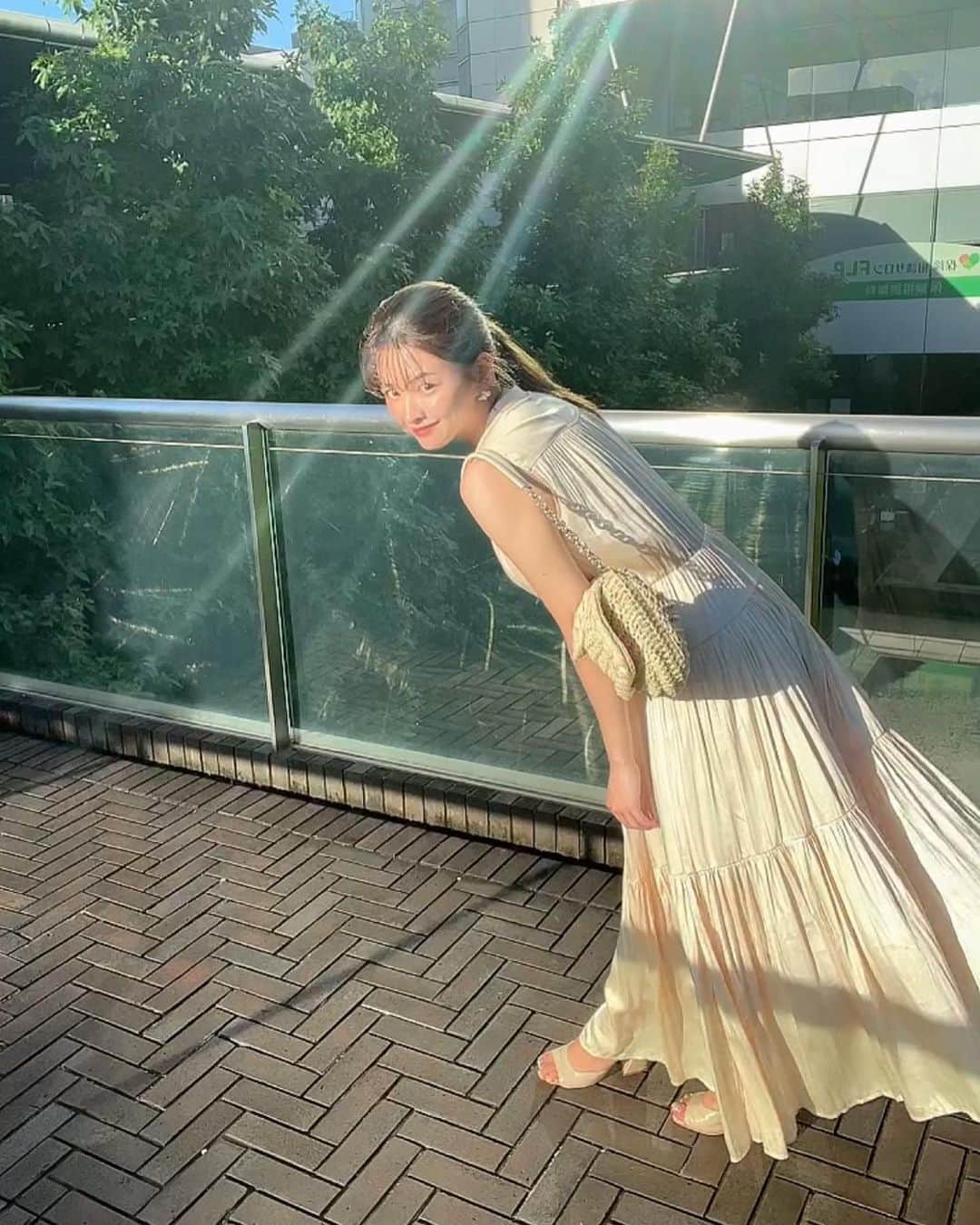 徳本夏恵（なちょす）さんのインスタグラム写真 - (徳本夏恵（なちょす）Instagram)「⁡ ⁡ ⁡ ⁡ ヒロインっぽくなりたかった日❤︎ ⁡ ⁡ ⁡ ⁡ 👗→ @dazzlin_official  ⁡#なちよのわたくしふく  ⁡ ⁡ #おとなちよ」8月2日 22時34分 - nachos_kimono