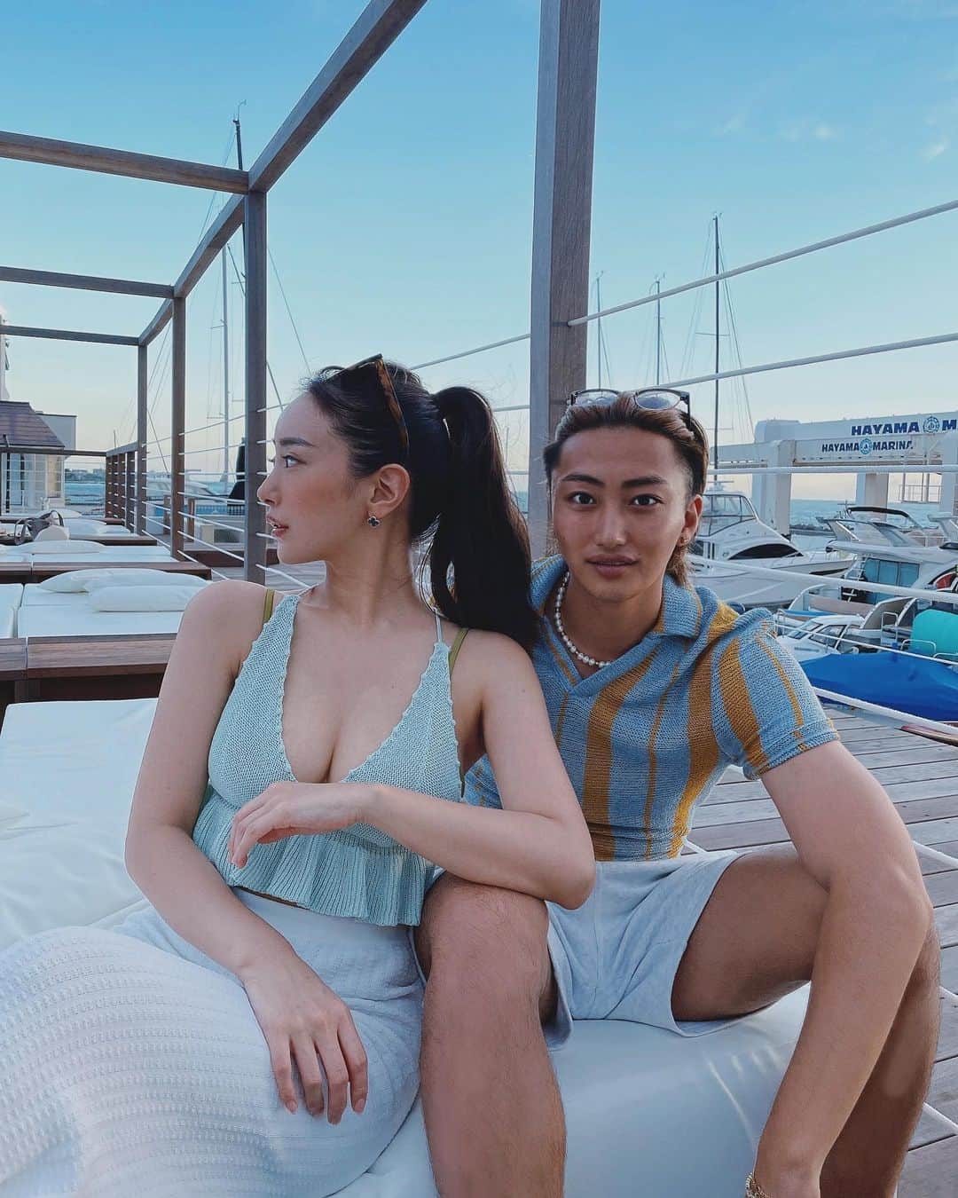 佐野友妃子さんのインスタグラム写真 - (佐野友妃子Instagram)「似てる？🫶🫶  4人兄弟の長女と３番目👶🏼🍼 つ。です　@tsukasa0077」8月3日 19時40分 - yukikosano1111