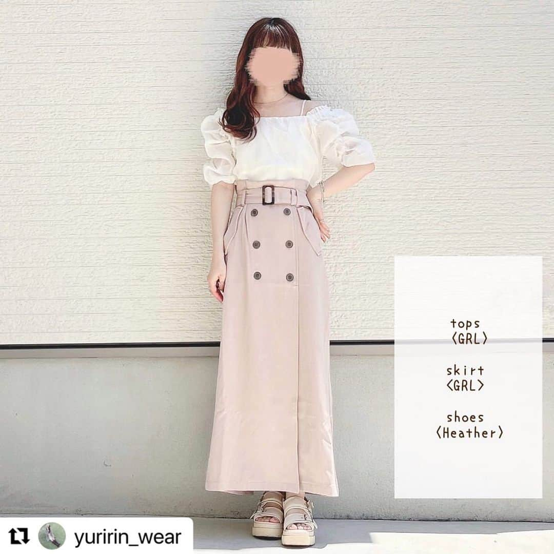 GRLさんのインスタグラム写真 - (GRLInstagram)「【👆画像をタップすると購入できるよ👆】 @yuririn_wear さん にGRL商品着用して頂いております💕 ありがとうございます✨ . @grl_official #グレイル #grl #プチプラ #ootd #fashion #プチプラコーデ #outfit #ファッション #可愛い #かわいい #コーデ #コーディネート #cute #大人カジュアル #カジュアルコーデ #GRL購入品 #グレイル購入品 #購入品 #grlコーデ #グレイルコーデ #フレアワンピース #ストレートパンツ #タイトスカート #おうち時間 #おうちコーデ」8月4日 17時00分 - grl_official