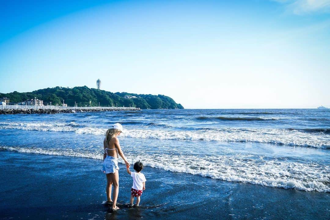 高橋由真さんのインスタグラム写真 - (高橋由真Instagram)「🌊✨  photo @toshiki0410  ENOSHIMA♡」8月5日 19時28分 - yumachi1021