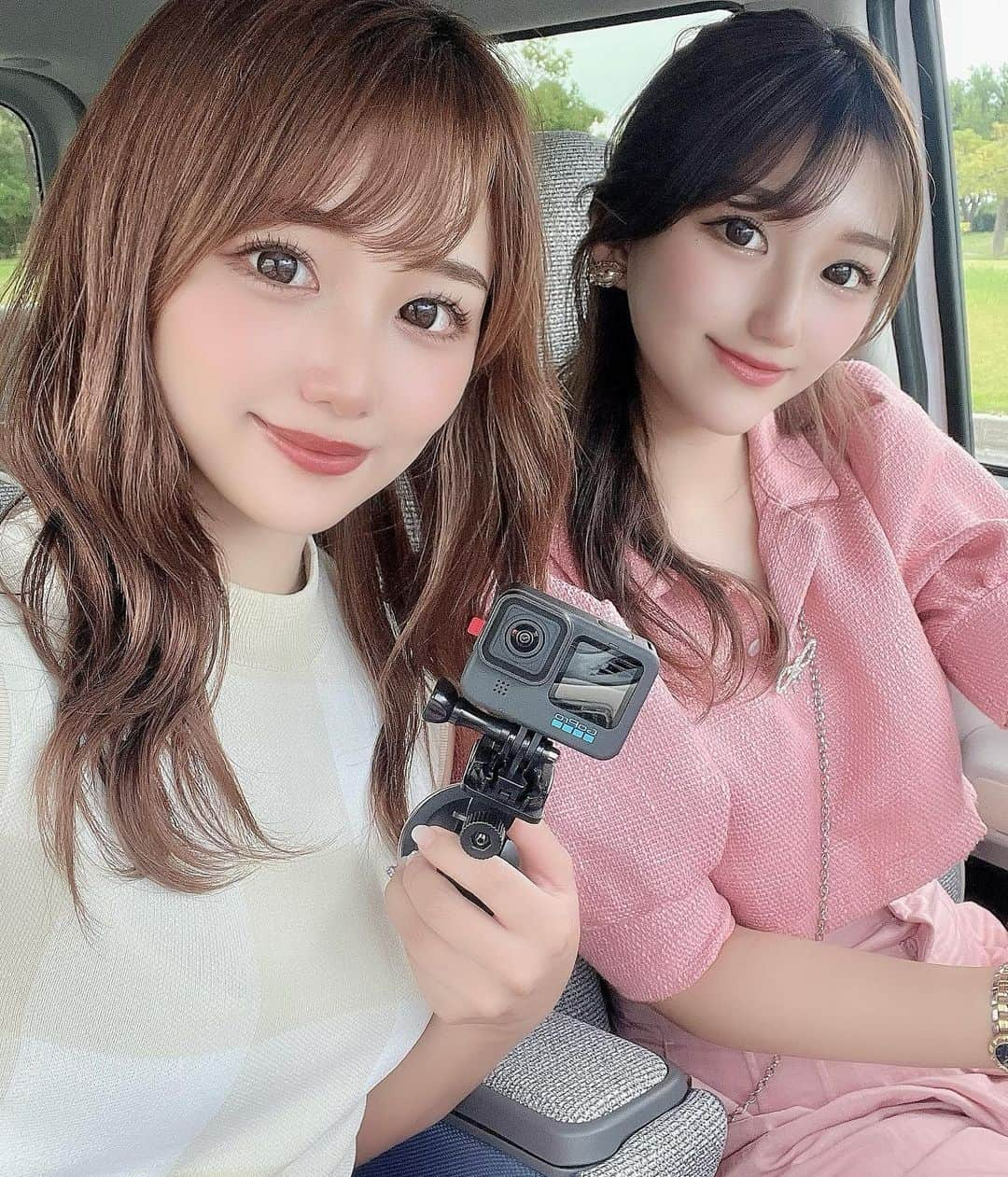 加藤里奈さんのインスタグラム写真 - (加藤里奈Instagram)「⋆ ダイハツのキャンバスで りほちゃんとお出かけしてきたよ🚗🤍  めちゃ楽しかった〜🥹  youtubeもアップされるので お楽しみに☺️  @aichidaihatsu   #ootd #fashion #instafood #instagram  #hairstyle #outfit #code #instafashion  #ファッション #撮影 #ヘアスタイル #ヘア  #コーディネート #コーデ #今日の服 #ダイハツ #キャンバス #ダイハツキャンバス #キャンバス乗りさんと繋がりたい #daihatsu #canbus #車 #ドライブ #車好きな人と繋がりたい #車好き女子 #車内 #車好き #ドライブデート #ドライブスポット」8月5日 19時34分 - katoco0326