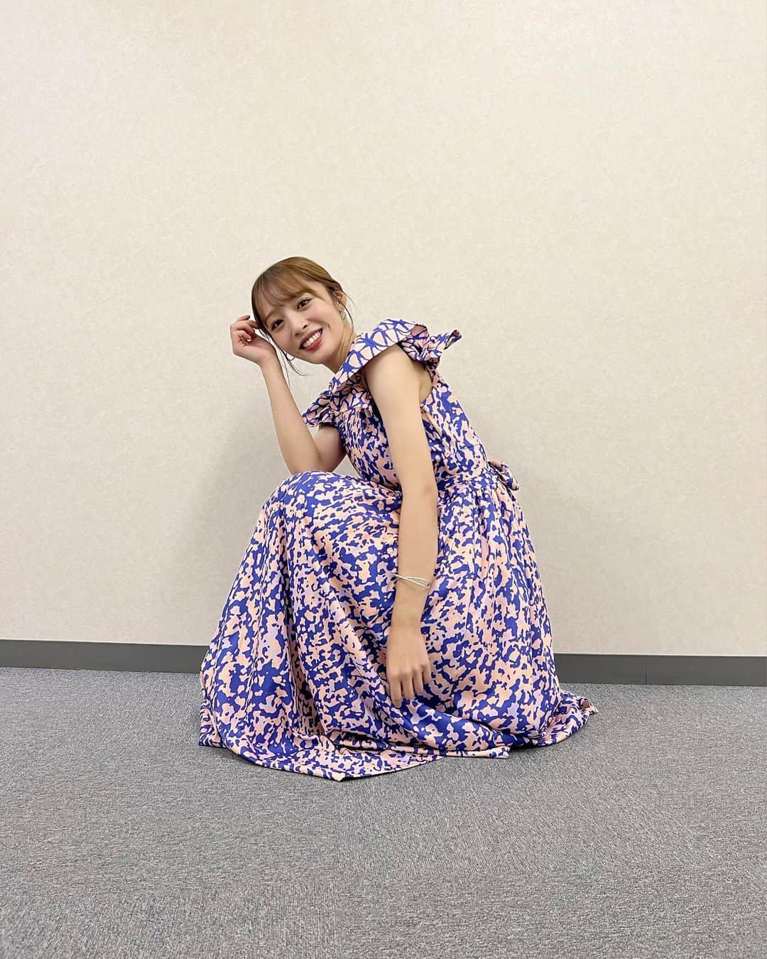 神部美咲さんのインスタグラム写真 - (神部美咲Instagram)「久々に柄ワンピ❣️」8月5日 20時48分 - jimbu_misaki