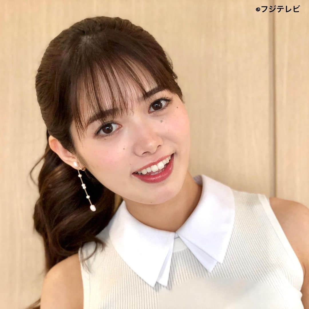 フジテレビ「めざましテレビ」さんのインスタグラム写真 - (フジテレビ「めざましテレビ」Instagram)「ファッション雑誌CanCamとコラボした お天気コーナー「きょう何着て行く？」 谷尻萌の毎日のコーデを紹介♪  ８月５日（金）  【今日のコーデ】 ・ニット→ @rirandture_official 　１万２１００円 ・スカート→ @swingle_official 　　　　１万４３００円 ・靴→ @angelalarcon_shoes １万８７００円  ・イヤリング→ @phoebe_official 　　３９６０円  【コーデのポイント】 薄着になる夏🌴は、一点投入で着こなしが決まる 主役スカートが活躍😍  刺しゅうを施したチュールスカートなら 華やかな印象に👍  きちんと見せたい日は、 襟付きのノースリ―ブニットを合わせて 上品にコーディネートを📣  #めざましテレビ #きょう何着て行く？ #谷尻萌 #今日のコーデ #コーデ #CanCam #今日のファッション#ootd #きょう何着て行く？は月〜金朝6時22分ごろ放送📺  #もえちゃん #きれいめコーデ #きれいめカジュアル #大人コーデ #夏コーデ #オフィスカジュアル #上品コーデ #アナウンサー衣装」8月5日 22時23分 - mezamashi.tv