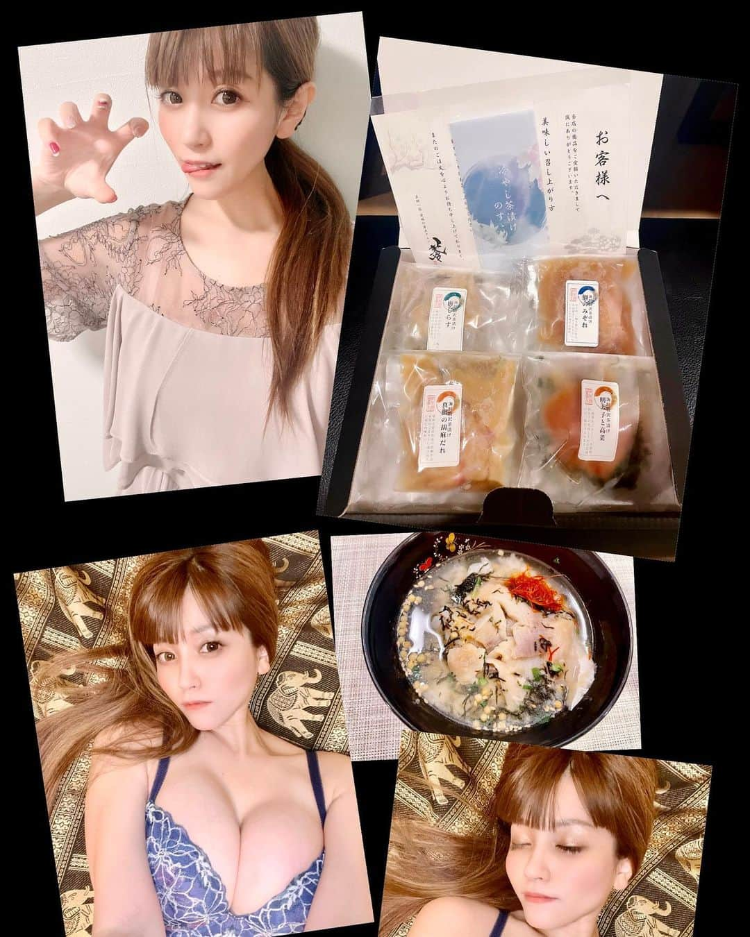 まろかさんのインスタグラム写真 - (まろかInstagram)「ぉゃすみなさーぃ 🥱😴 の前に . 深夜の飯テロさん 🤗  今回 、みんなにオススメしたい商品は ･･･   ❤️ 真鯛一筋！愛媛の直産グルメ 蒼 aoi ❤️ 様  ✨ 至福の海鮮だし茶漬け ✨  高級お茶漬けセット 💝 デリバリーでも人気の商品だから 、みんなも是非 食べてみてね 🥰  click ↘️   💄 https://aoi-ec.shop/products/teasoup-a004 💋  #まろか #拡散希望  PR @aoi_madai  #冷やし茶漬け #お茶漬けセット #鯛茶漬け #お中元ギフト #グルメギフト #真鯛一筋 #お中元にどうぞ #トリドリベース  #ましゅまろ #グラドル #カウンセラー #モデル #巨乳 #水着 #follow #followme #instagood #photo #selfie #girl #me #gravure #idol #model #sexy #style #japan #tokyo」8月9日 1時07分 - maroka19901029