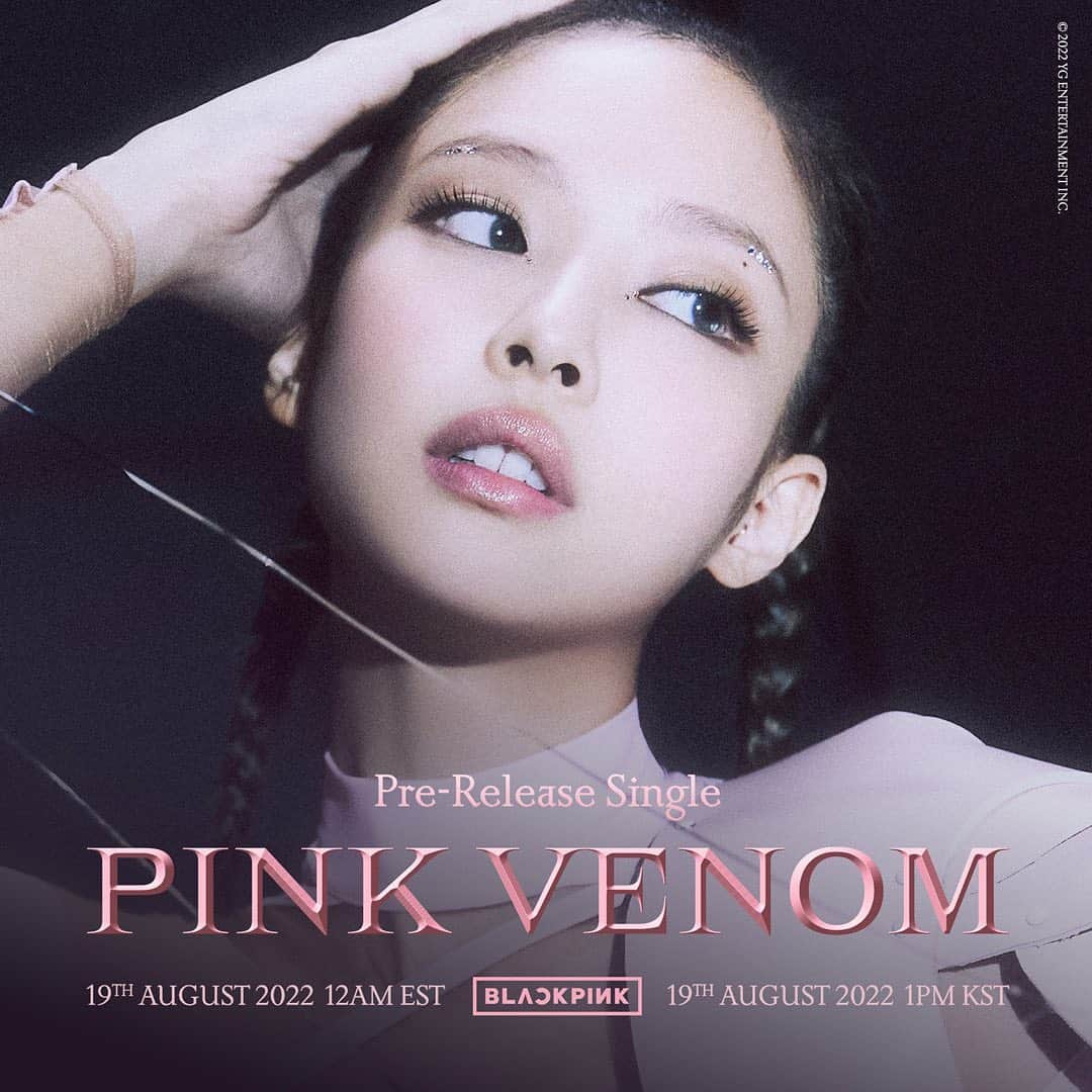 リサさんのインスタグラム写真 - (リサInstagram)「💟 PINK VENOM 💟 @blackpinkofficial  #BLACKPINK #블랙핑크#PreReleaseSingle #PinkVenom #20220819_12amEST #20220819_1pmKST #Release #YG」8月11日 0時32分 - lalalalisa_m