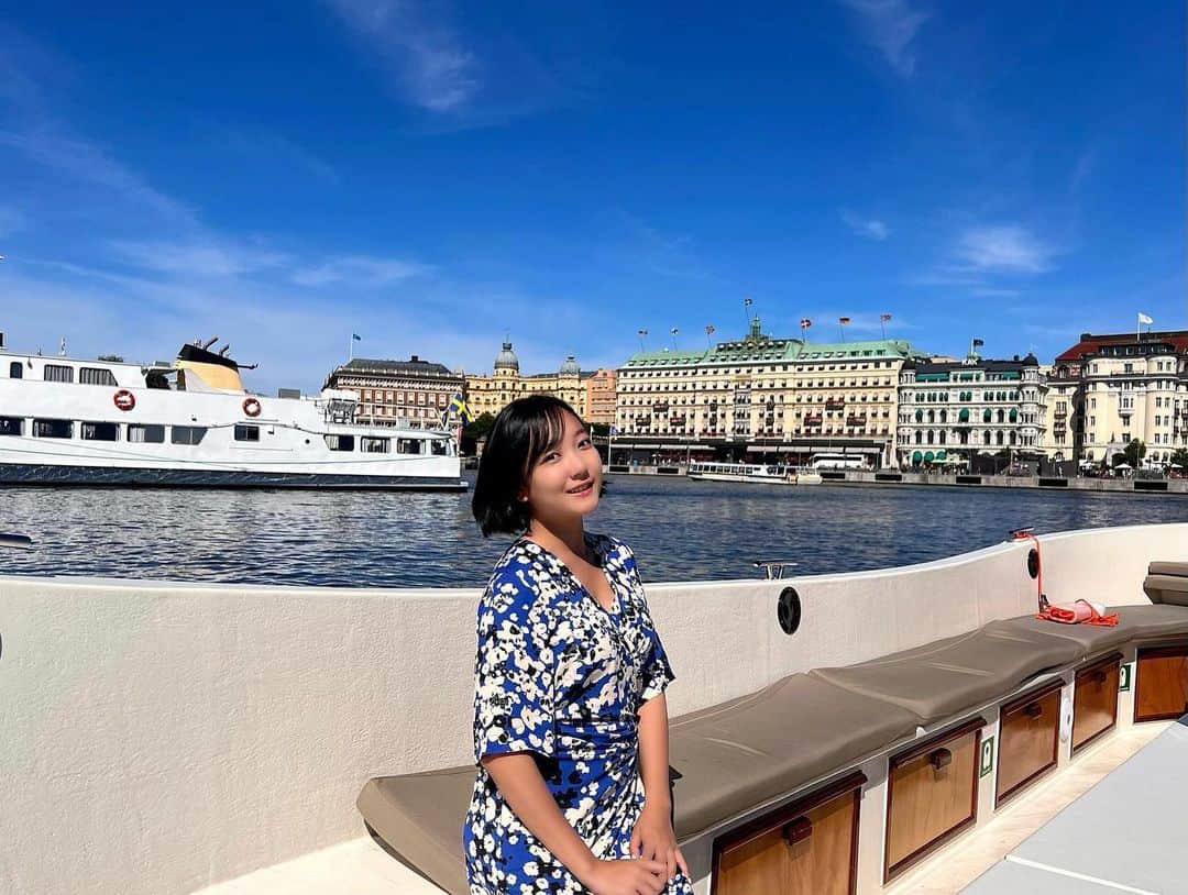 京佳さんのインスタグラム写真 - (京佳Instagram)「📍Stockholm 🇸🇪 I am still in Stockholm quite beautiful today too  I would like to live in there don’t know winter weather so not saying easy though」8月11日 22時44分 - kyouka_1202