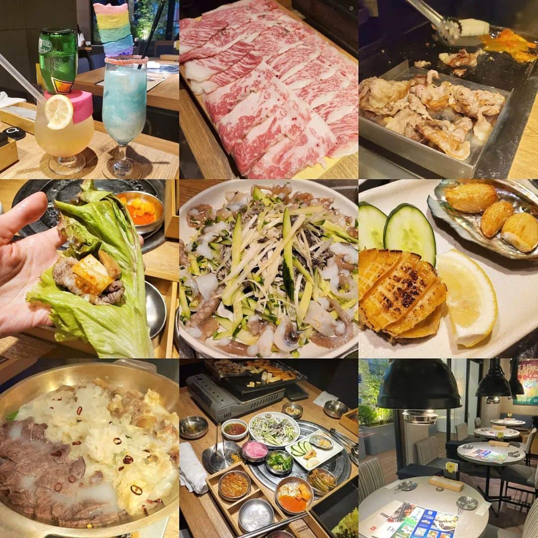池田夏希さんのインスタグラム写真 - (池田夏希Instagram)「@pungumuhonten で韓国料理食べてきました😊🍴 . ・チャドルバギ焼き ・スユック鍋 ・センマイ刺しサンナクチ ・アワビバター焼き . 食べたいものをぜ～んぶ食べました😋💕 ドリンクもフードもメニューが沢山あって、ドリンクは見た目も可愛いものがいっぱい🍹✨ 全部美味しかったけど、スユック鍋は鍋を傾けて一滴も残さずスープも飲み干しました🤣 お店もとってもキレイだったし、気になるメニューありすぎたからまた行かなきゃ♡ . #プングム本店 #新大久保グルメ #新大久保おすすめ #新大久保韓国料理 #新大久保ディナー #新大久保ランチ #韓国料理 #韓国グルメ #新宿グルメ #チャルドバギ #スユック #センマイ刺し #サンナクチ #アワビバター #pungumu  #shinokubogourmet #koreanfood #dinner #lunch #gourmet  #gourmetstagram #foodstagram #한국요리 #차돌박이 #수육 #처녑회 #산낙지 #전복 #맛집 #맛있다」8月12日 1時06分 - natsukiikeda624