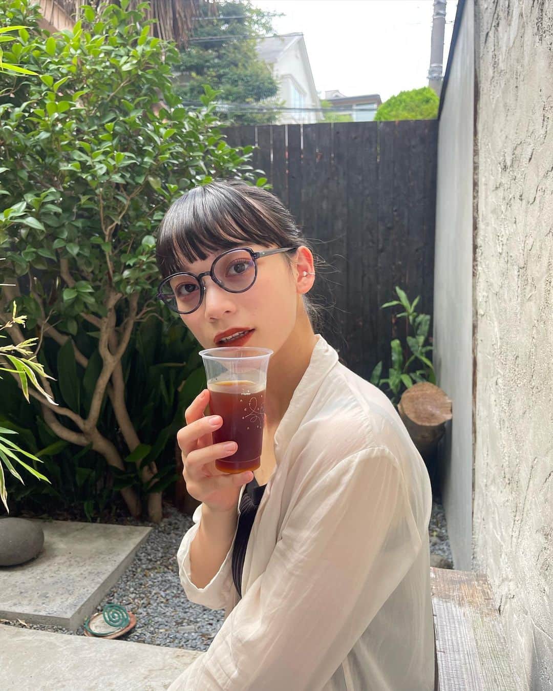 由布菜月さんのインスタグラム写真 - (由布菜月Instagram)「. 美味しいコーヒー飲みに行った日☕️ .」8月13日 20時50分 - yufudayo