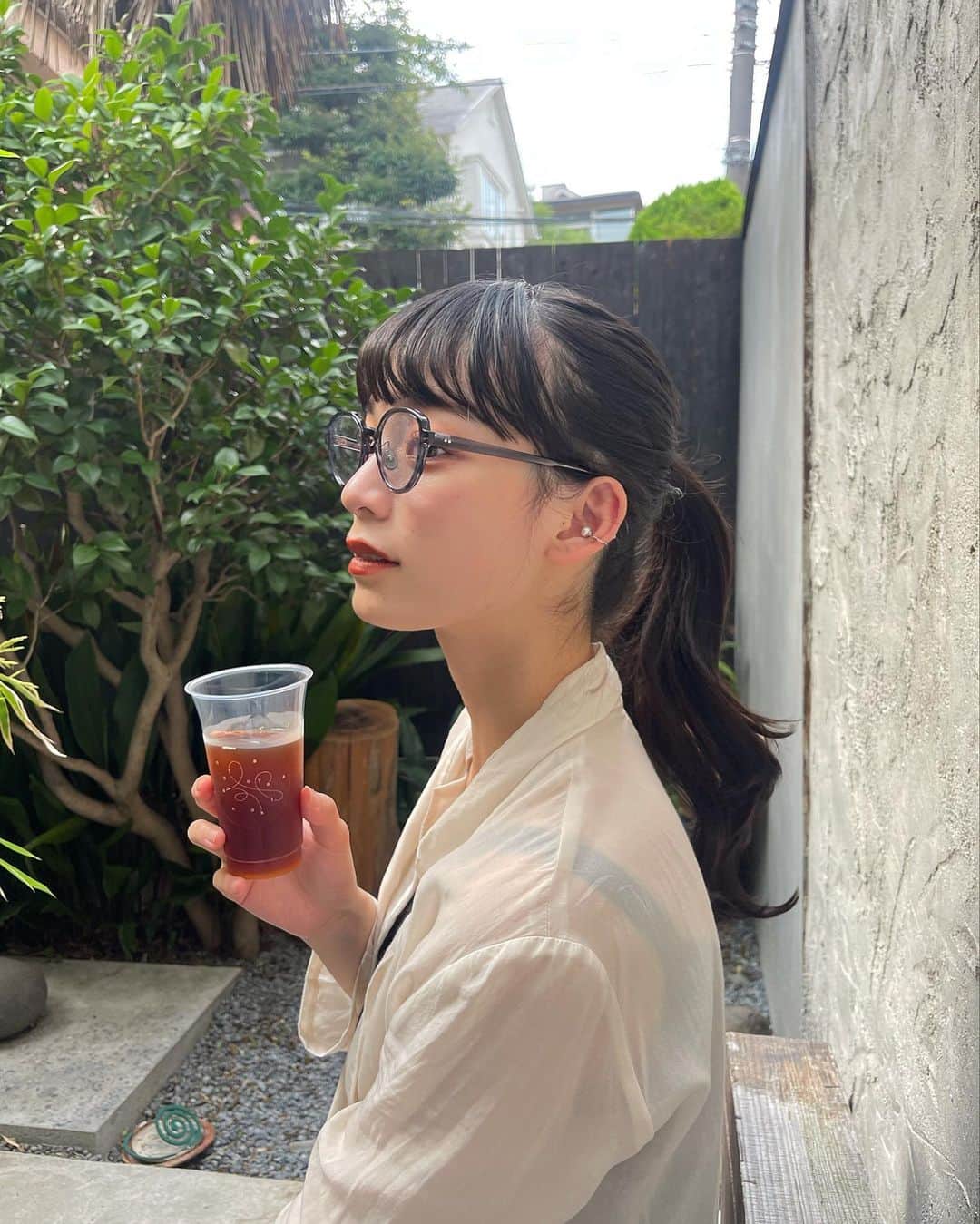 由布菜月さんのインスタグラム写真 - (由布菜月Instagram)「. 美味しいコーヒー飲みに行った日☕️ .」8月13日 20時50分 - yufudayo