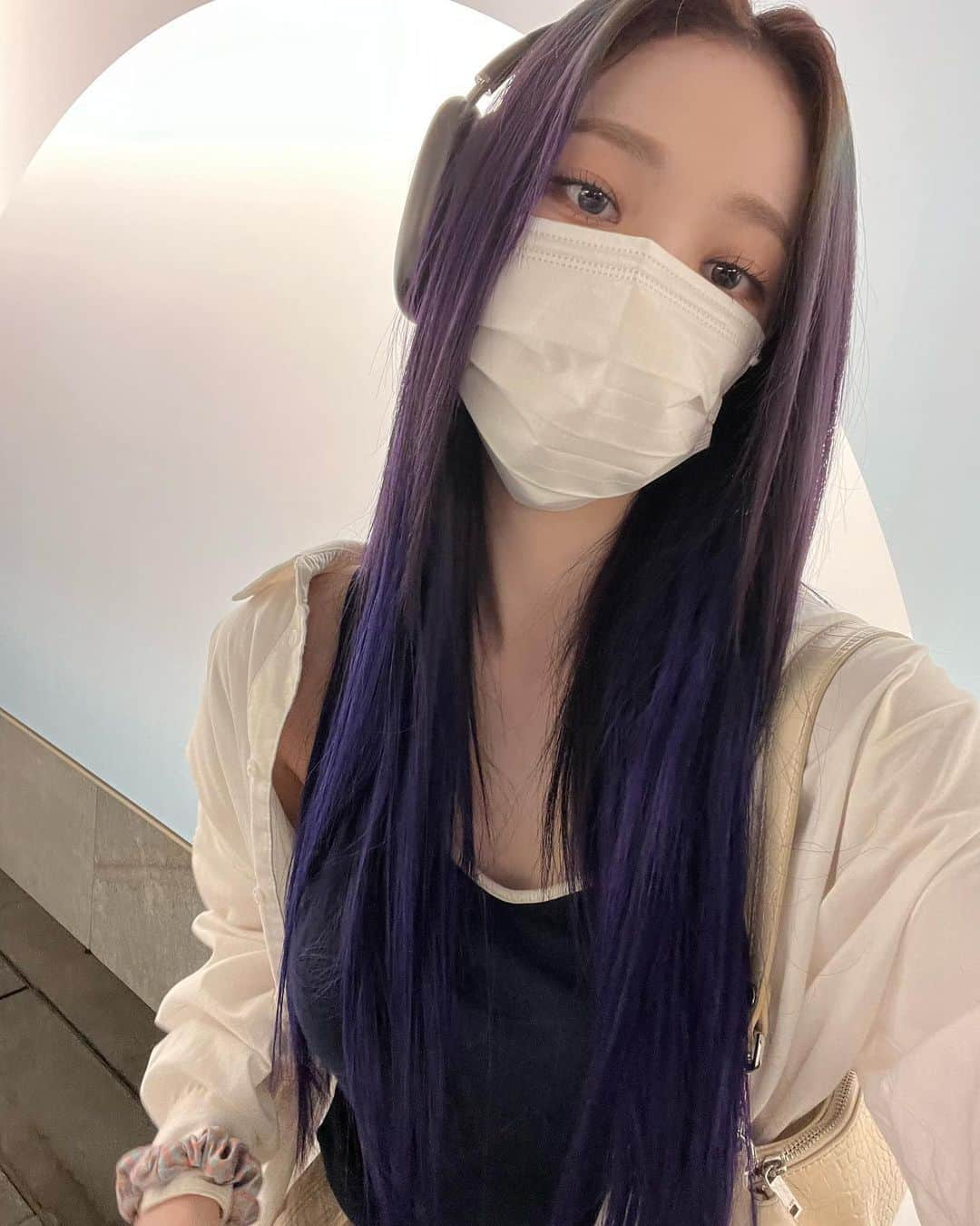 aespaさんのインスタグラム写真 - (aespaInstagram)「🎧💙  #aespa #KARINA」8月14日 23時00分 - aespa_official