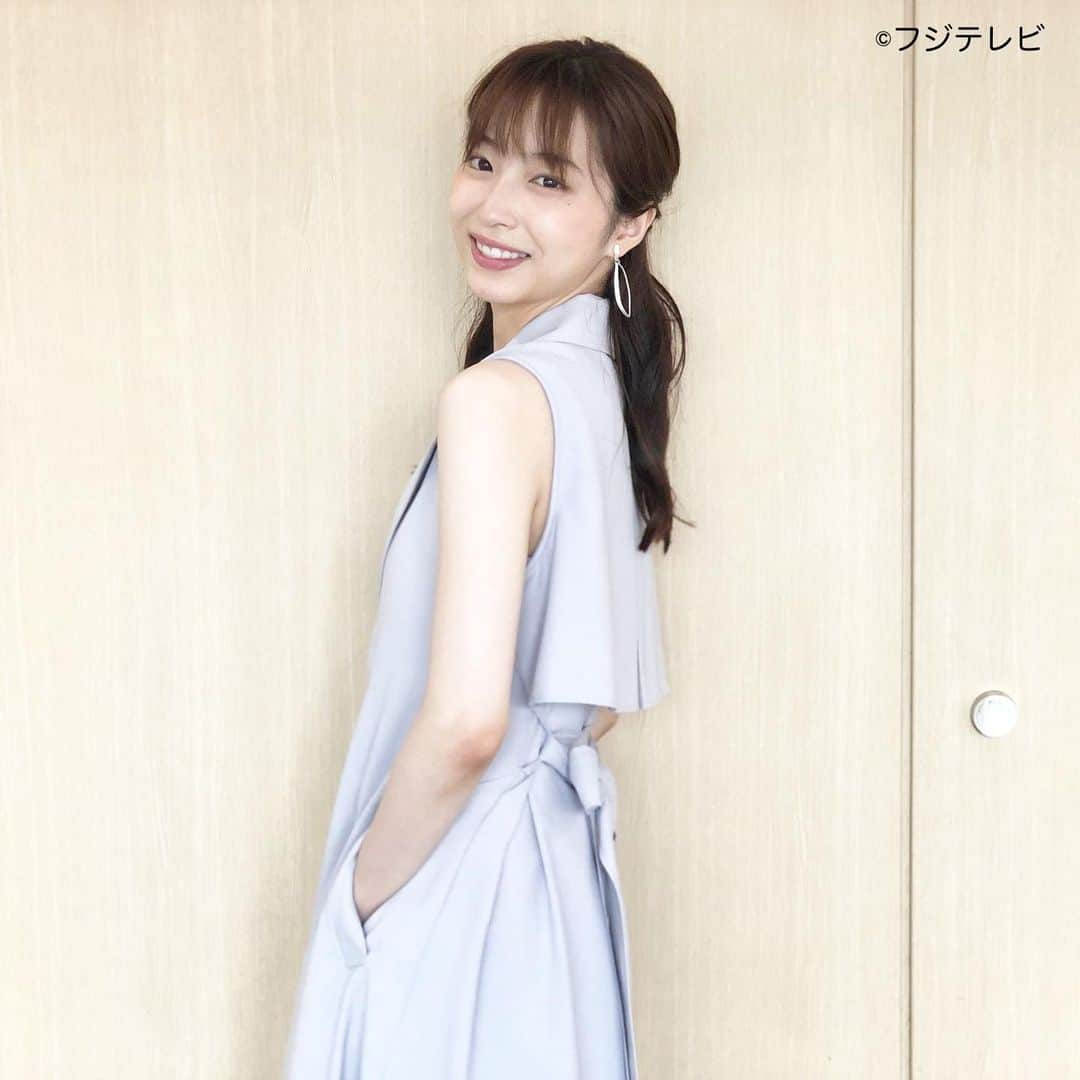 フジテレビ「めざましテレビ」さんのインスタグラム写真 - (フジテレビ「めざましテレビ」Instagram)「ファッション雑誌CanCamとコラボした お天気コーナー「きょう何着て行く？」 林佑香さんの毎日のコーデを紹介♪  ８月１５日（月）  ・ベルト付きジレ･ワンピース[セット]　　@and.couture 　２万１７８０円 ・イヤリング　@anemone_official 　２０９０円 ・靴　　　@dianashoespress 　１万７０５０円   ☆ポイント☆ サッと羽織るだけで旬なムードが漂う、トレンドのジレ✨ ワンピースとのセットアップなら、難しいテクニック無しに簡単に着こなせます❗️ きちんと感もアップするので、お仕事シーンにもぴったりです💓  #めざましテレビ #きょう何着て行く？ #林佑香 #今日のコーデ #コーデ #CanCam #今日のファッション#ootd #きょう何着て行く？は月〜金朝6時22分ごろ放送  #きれいめコーデ #きれいめカジュアル #大人コーデ #春コーデ #オフィスカジュアル #上品コーデ #アナウンサー衣装」8月15日 17時58分 - mezamashi.tv