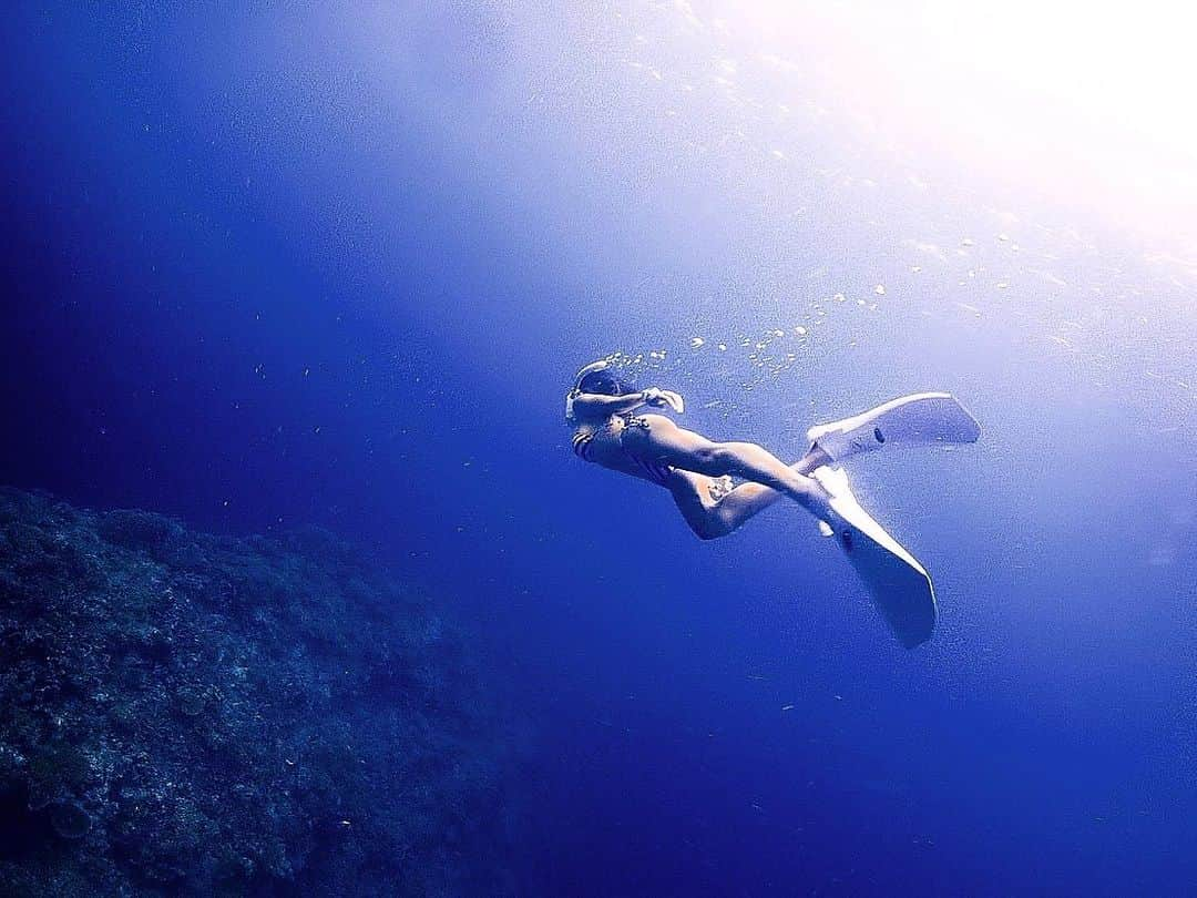 山崎みどりさんのインスタグラム写真 - (山崎みどりInstagram)「ISHIGAKI ISLAND🏝 #skindiving 🤿🧜🏻‍♀ ️ おっきい珊瑚礁🪸  私もGoPro欲しくなってきた🥺 ────────────────────────── #in #フィン#fin #石垣島  #スキンダイビング#スキンダイブ #schnorchel #マーメイド#  #ishigaki #island  #okinawa #ishigakiisland#bikini #underwaterphotography #bikinigirl #skindiving #divermag #bestjapanpics #🧜‍♀️ #freediving #🍑🍑 #mermaid #freedive #ビキニ女子 #diving #diver #freedivers #swim #swimming」8月17日 11時43分 - midori_yamasaki_