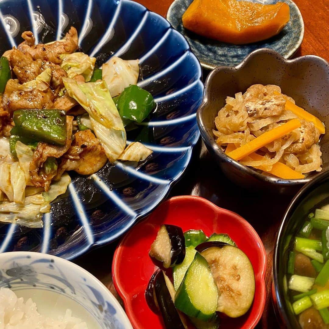 丹野みどりさんのインスタグラム写真 - (丹野みどりInstagram)「象印の炊飯器『炎舞炊き』を 奮発して買いました😆  むちゃくちゃ美味しいっっっっ  ありがとう、象印 いい炊飯器です (太田胃酸風に)  これまで私は 朝はほとんど食欲がなく ヨーグルトを大きなスプーンで 3口食べるのが精一杯みたいな人でした  なので4月1日から休みなく3ヶ月以上 朝はほとんど食べられないまま 朝街宣から始まっていて 昼夜しっかり食べても どうしても朝が足らずに 痩せてしまう、みたいな日々でした  『朝は食べられない』 それが私の認識でしたが  なんということでしょう  朝を 炎舞炊きのごはん お味噌汁 お漬物 で もりもり食べられるではありませんか！  最近は 十六穀を混ぜたり ぬか漬けを始めたりしています  お米といえば  街宣車で岐阜県内 42市町村を回っている時 季節が進むにつれ 稲穂がぐんぐん成長してくるのが分かり 日本の田園風景は本当に美しいなと 感じました。  そして  こうして 手間暇かけられたお米をはじめとする 農作物全てを ありがたく美味しく頂きたいですし 政治という観点では 守らなければいけない 守るだけではなく 発展しなければと思います  先日の夕ごはんでは なんと 『おかわり』までしてしまいましたっ🤣  政治活動選挙活動の4か月は 連日夜が外食かお弁当だったので  健康的な食生活を取り戻しています  次なるステップへ向けて 今はしゃがんでいる状態ですが しっかりとした食で 健やかな心身をと思っています  #おうちごはん #和朝食 #お米 #象印 #炊飯器 #炎舞炊き #健康 #日本の農産物に感謝 #日本の技術に感謝」8月18日 8時45分 - midorimarron