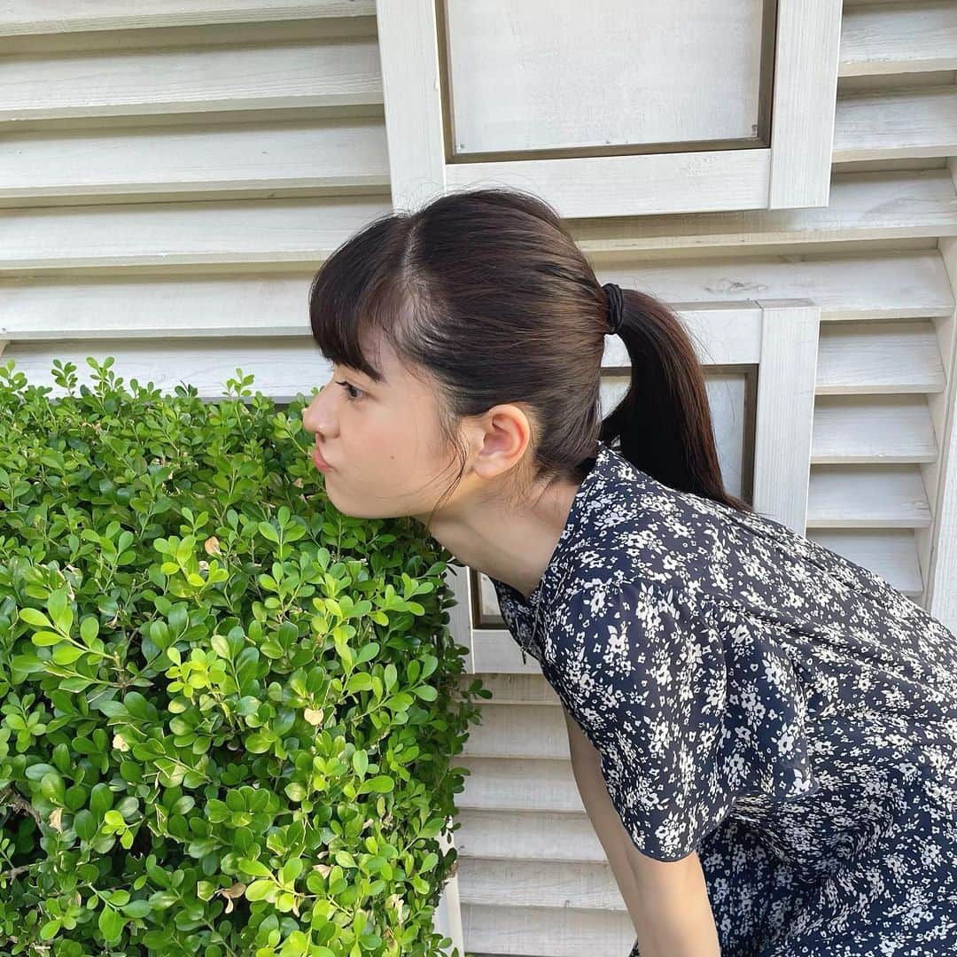 凛美さんのインスタグラム写真 - (凛美Instagram)「◡̈ ⁡ ご飯を食べにお出かけした日🌱 ⁡ 珍しくワンピースを着て ちょっとそわそわ、背筋がピンとしたけど たまには着てみるのも楽しかった☺️」8月18日 19時58分 - rimi_kenon_official