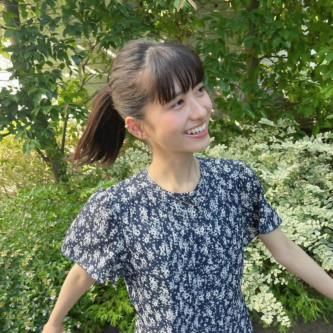 凛美さんのインスタグラム写真 - (凛美Instagram)「◡̈ ⁡ ご飯を食べにお出かけした日🌱 ⁡ 珍しくワンピースを着て ちょっとそわそわ、背筋がピンとしたけど たまには着てみるのも楽しかった☺️」8月18日 19時58分 - rimi_kenon_official
