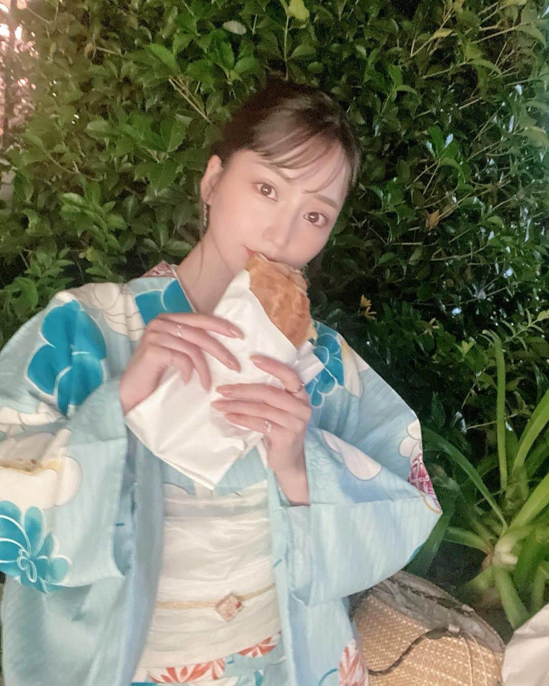 堀尾実咲さんのインスタグラム写真 - (堀尾実咲Instagram)「縁日行ってきたっ💫  浴衣着たの👶💙るんっ  夏ぅぅうううっ  #縁日 #大手町縁日 #夏祭り #お祭り #祭り #浴衣 #浴衣女子 #浴衣デート #浴衣ヘア」8月18日 20時26分 - misaki.horio