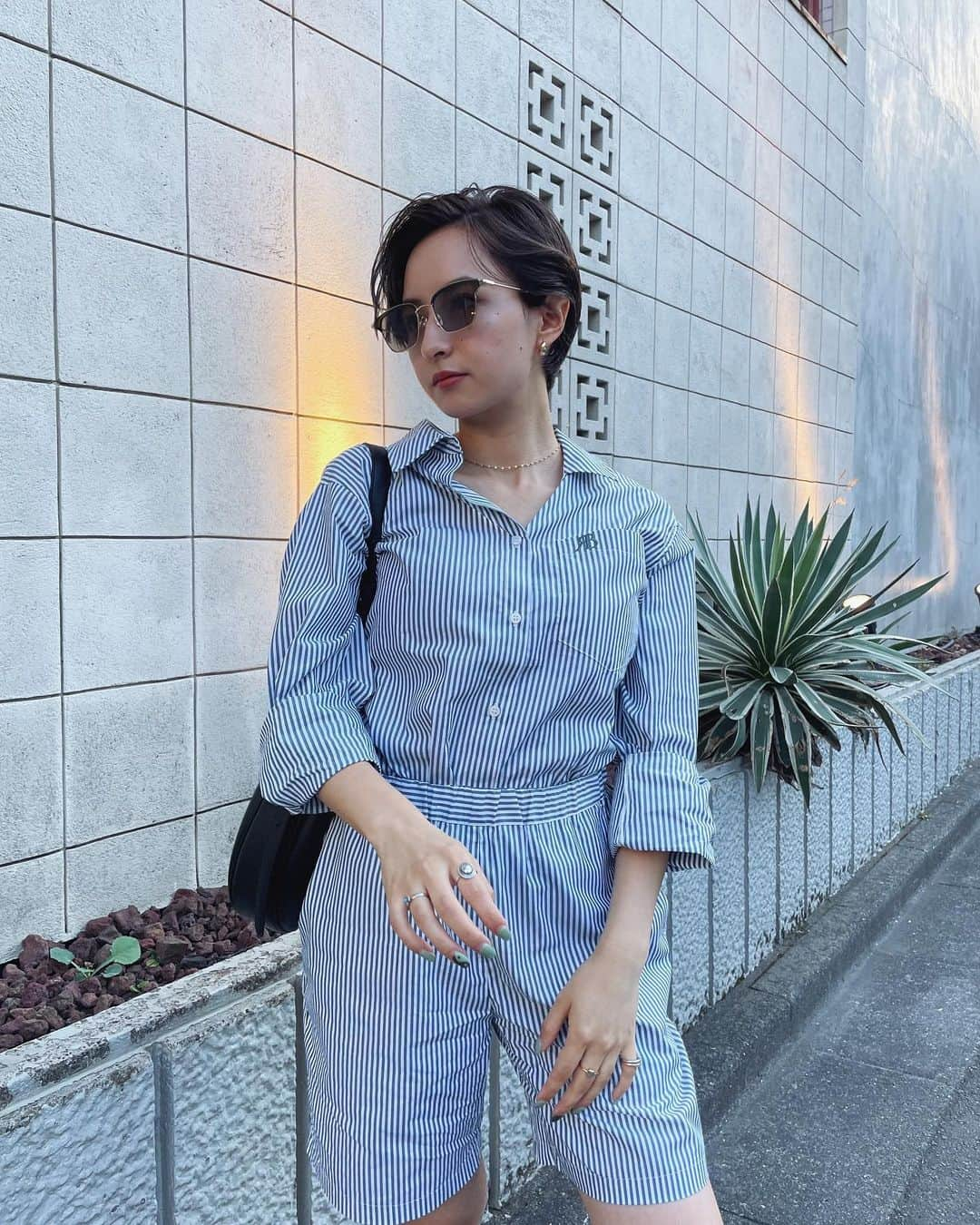 Julia Castroさんのインスタグラム写真 - (Julia CastroInstagram)「Summer is almost over...  夏服を載せると言ってあまり載せられてなかったので、一気に載せちゃう🌻 皆んなは何枚目が好みだった？🍃 (最後はオフショットで✌🏻笑) . #summerstyle  #summer #outfit #styleinspo #夏服 #夏コーデ  #julifashion」8月18日 21時39分 - julia.c.0209