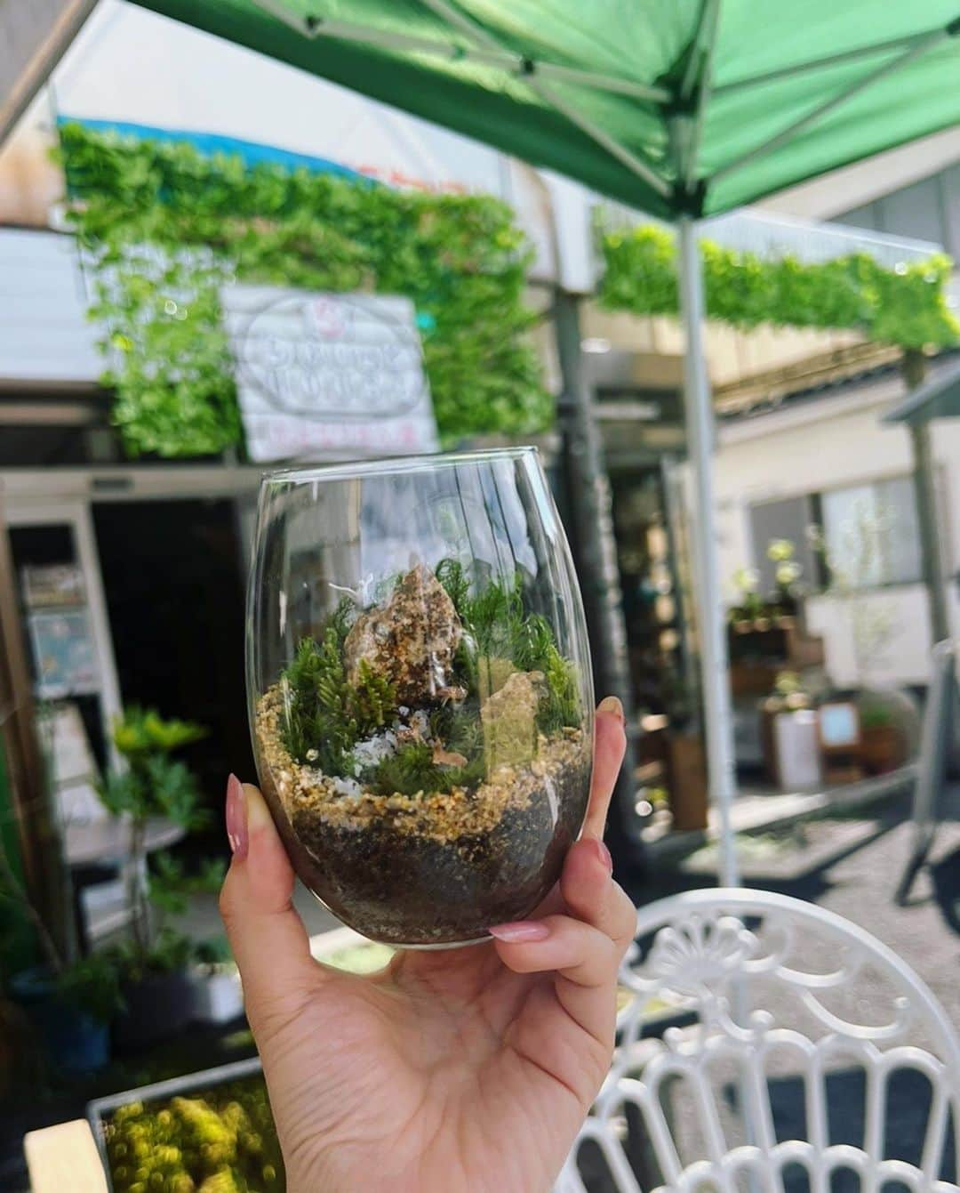 八幡美咲さんのインスタグラム写真 - (八幡美咲Instagram)「今大人気の苔テラリウム🌿  小さい中に 大地の力を感じる苔テラリウム。  90分 無心で苔を植え続けました⠉̮⃝︎︎  SNSがある今、 久しぶりにこんなに長い間 無になれた気がします🥰  成長が楽しみだな～♩  あす19日(金)『5up!』内の 「ググッと。瀬戸内」で 放送されます🫧  中四国地方でも夕方の情報番組で 流れます🍧🎐❤︎ 中四国地方にお住まいの方、 お時間許す方はテレビ朝日系列を ご覧ください☺️✨  次は苔玉作りに挑戦したいな🪄︎︎◝✩  #苔 #苔テラリウム」8月18日 21時45分 - misa_tabi0123