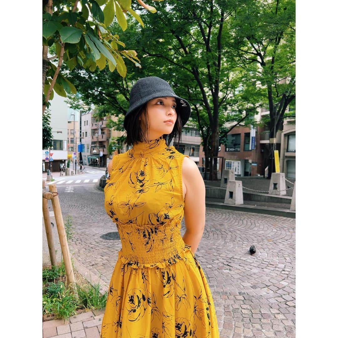 水崎綾女さんのインスタグラム写真 - (水崎綾女Instagram)「Il fait beau aujourd’hui!  👒 @tangram_tokyo  👗 @shein_japan   #tangramwear #tangramgolf  #tangramtokyo #shein #sheinofficial #fashion #ootd」8月19日 20時28分 - misakiayame