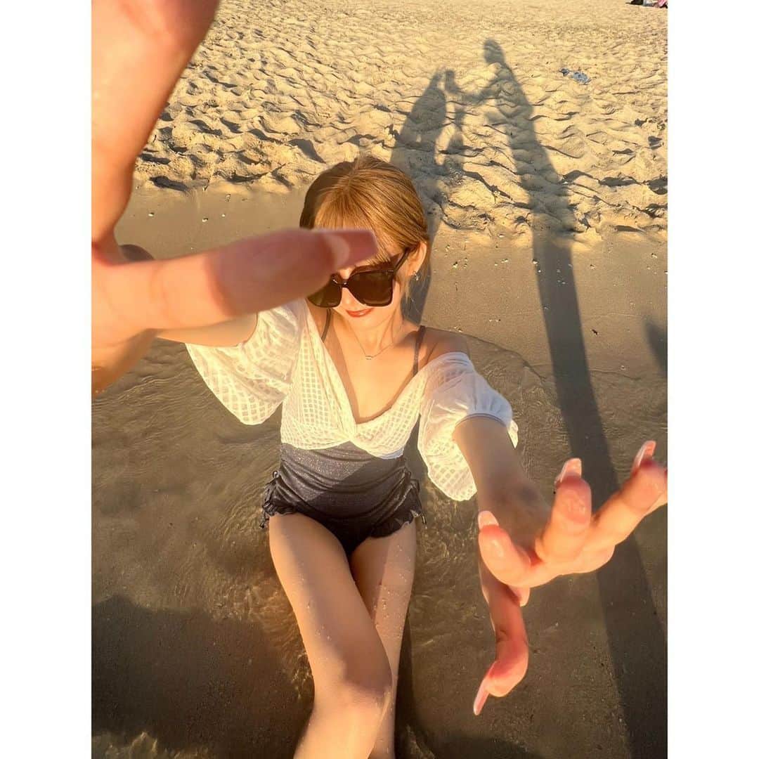横田未来さんのインスタグラム写真 - (横田未来Instagram)「今年初海さいこう💞🎶」8月19日 22時05分 - mirai_yokoda