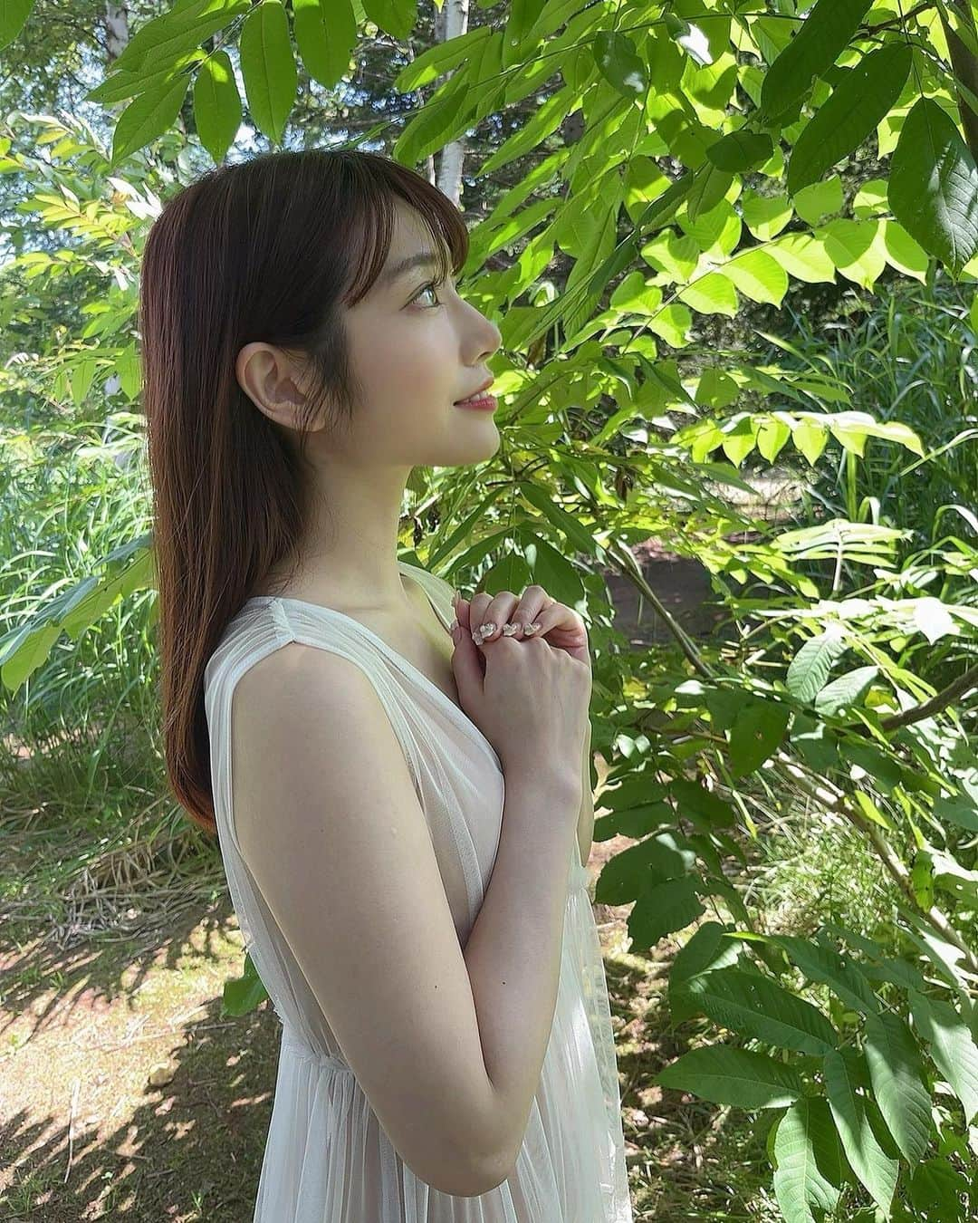 河北彩花さんのインスタグラム写真 - (河北彩花Instagram)「⁡ ⁡ 緑が綺麗でお天気も良くて素敵な場所でした‥♡゛ ⁡ ここはキャンプ場だよ🌿🙏🏻´-   #北海道  #ロケ  #ニセコ」8月20日 21時58分 - saika_kawakita__official