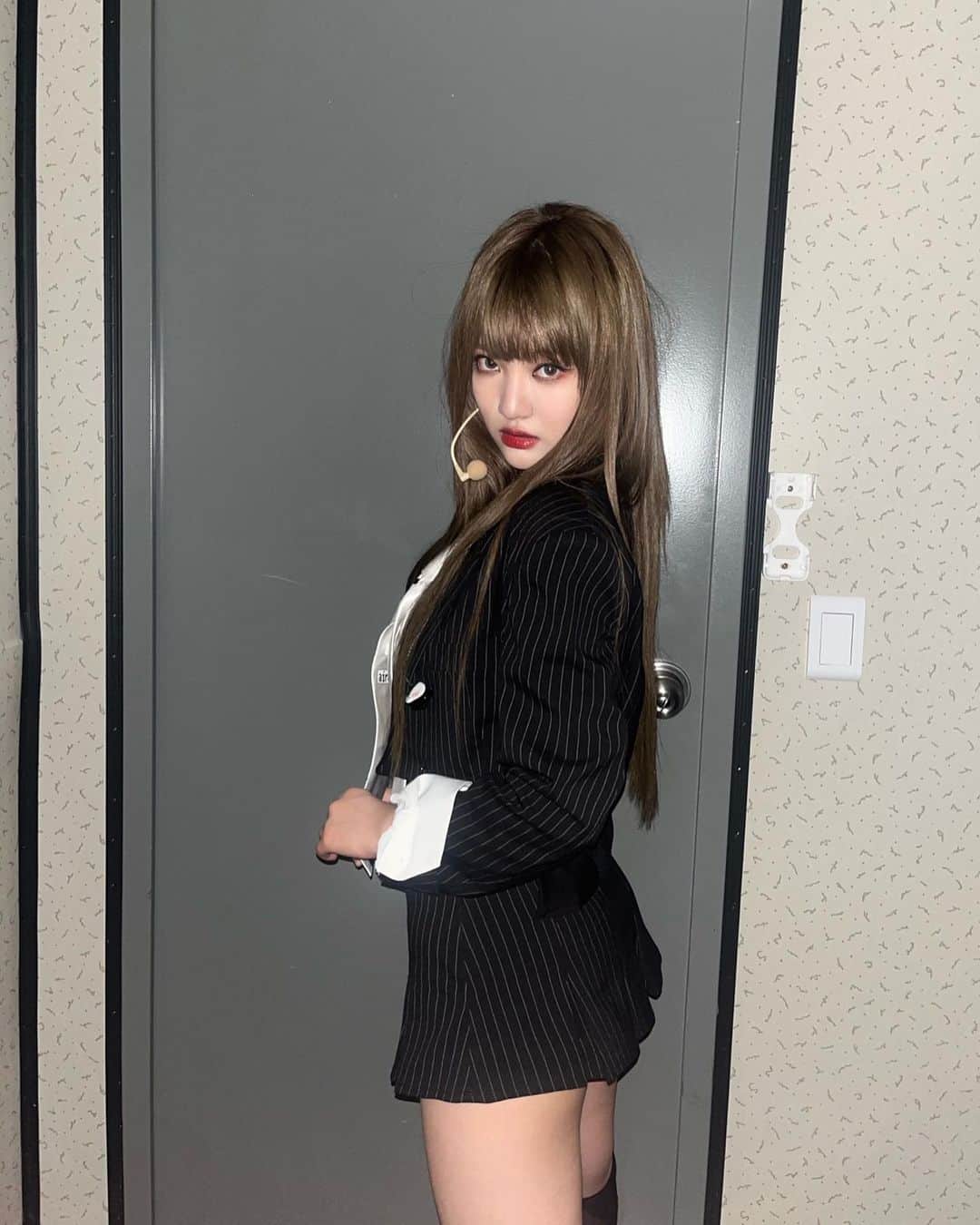 aespaさんのインスタグラム写真 - (aespaInstagram)「🖤💀  #aespa #NINGNING  #SMTOWN #SMCU_EXPRESS #SMTOWNLIVE #SMTOWN2022_SUWON」8月21日 21時48分 - aespa_official