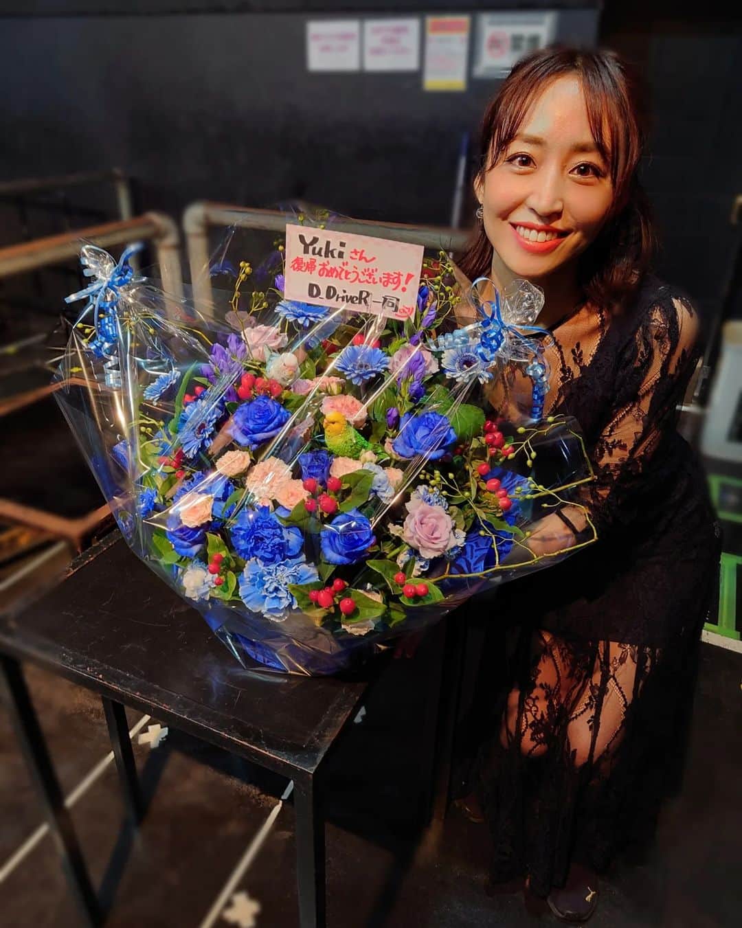 Yukiさんのインスタグラム写真 - (YukiInstagram)「名古屋ell.SIZEへ昨日ご来場ありがとうございました！  無事に復帰できて嬉しいです！ 本当に皆様ありがとうございました。  大阪も名古屋もこんなに素敵なお花をありがとうございます！ 家に飾らせてもらいますね😌  Thank you for the beautiful flowers💐  #flowers」8月22日 21時40分 - d_drive_gt_yuki