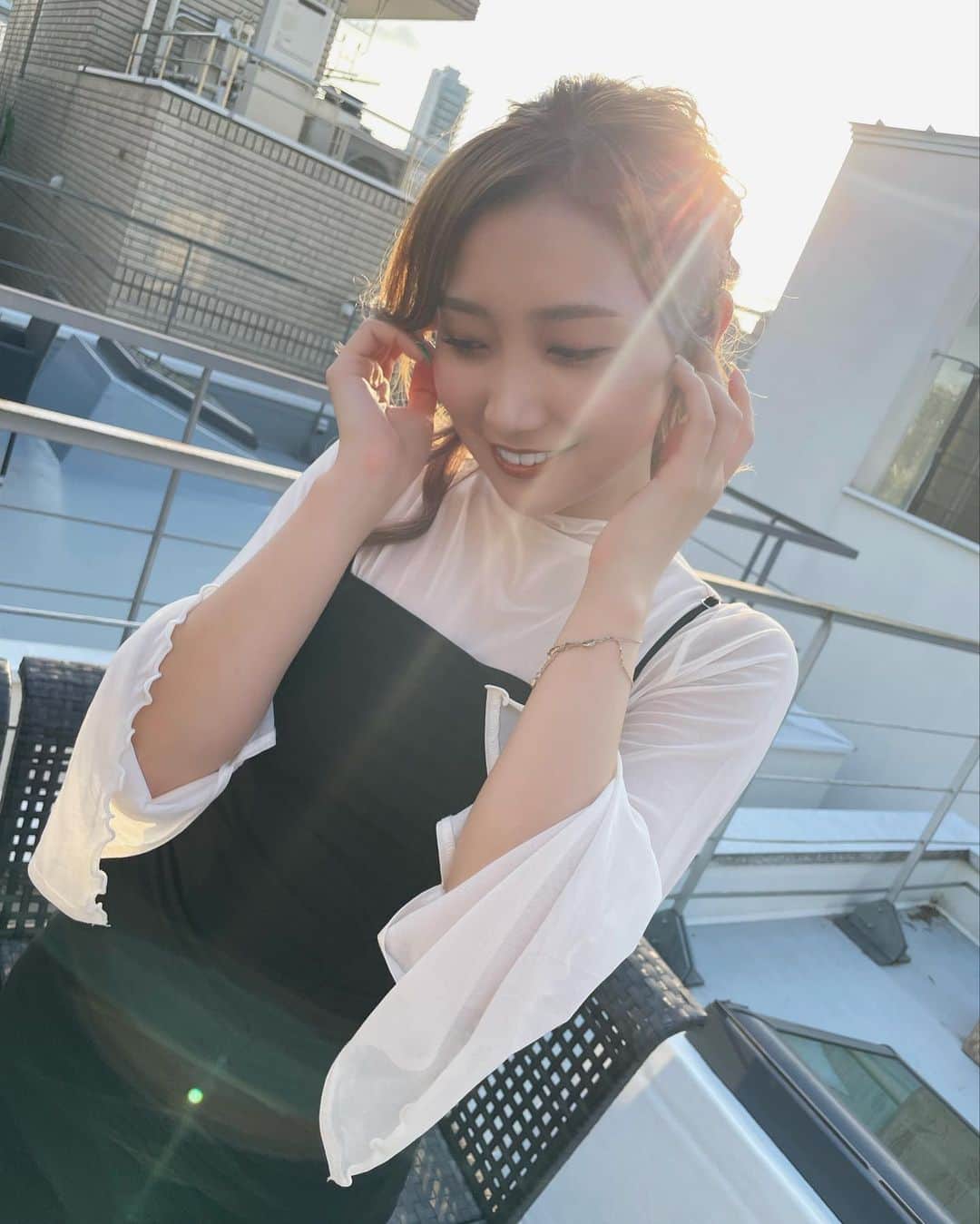 加美杏奈さんのインスタグラム写真 - (加美杏奈Instagram)「・ - ̗̀ ☺︎ ̖́-」8月24日 0時05分 - anna.kami3