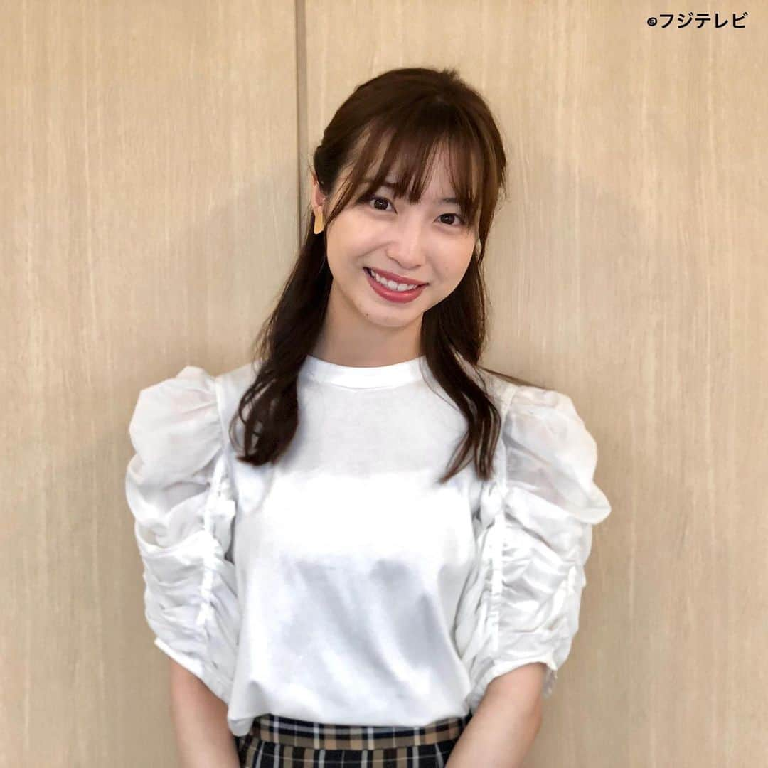 フジテレビ「めざましテレビ」さんのインスタグラム写真 - (フジテレビ「めざましテレビ」Instagram)「ファッション雑誌CanCamとコラボした お天気コーナー「きょう何着て行く？」 林佑香の毎日のコーデを紹介♪  ８月２４日（水） 【今日のコーデ】　　 ・プルオーバー→ @rirandture_official 　１万３２００円 ・スカート→ @gu_global 　　２４９０円 ・靴→ @dianashoespress 　　１万７０５０円 ・イヤリング→ @cocoshnik_official ３万９６００円   【コーデのポイント】 秋のトレンドがそろそろ気になる時期😍  真っ先にチェックしたいのは クラシカルなチェックスカート👍  こっくりカラーならより上品ムードが高まります🙆‍♀️  クリアホワイトのトップスに合わせて 爽やかにコーディネートをすると 暑い☀️時期から楽しめます🎉  #めざましテレビ #きょう何着て行く？ #林佑香 #今日のコーデ #コーデ #CanCam #今日のファッション#ootd #きょう何着て行く？は月〜金朝6時22分ごろ放送📺  #ゆかちゃん #きれいめコーデ #きれいめカジュアル #大人コーデ #夏コーデ #オフィスカジュアル #上品コーデ #アナウンサー衣装」8月24日 16時40分 - mezamashi.tv