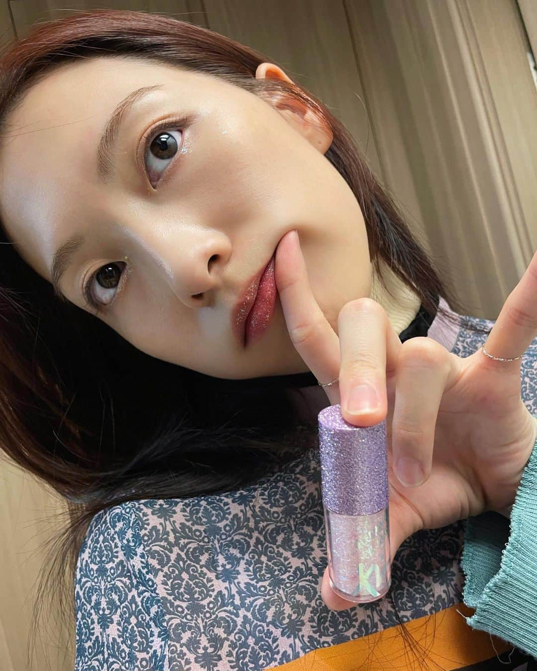 知英さんのインスタグラム写真 - (知英Instagram)「✨💜✨ @ibim.cosmetics #아이빔#IBIM#アイビム」8月24日 21時38分 - kkangjji_