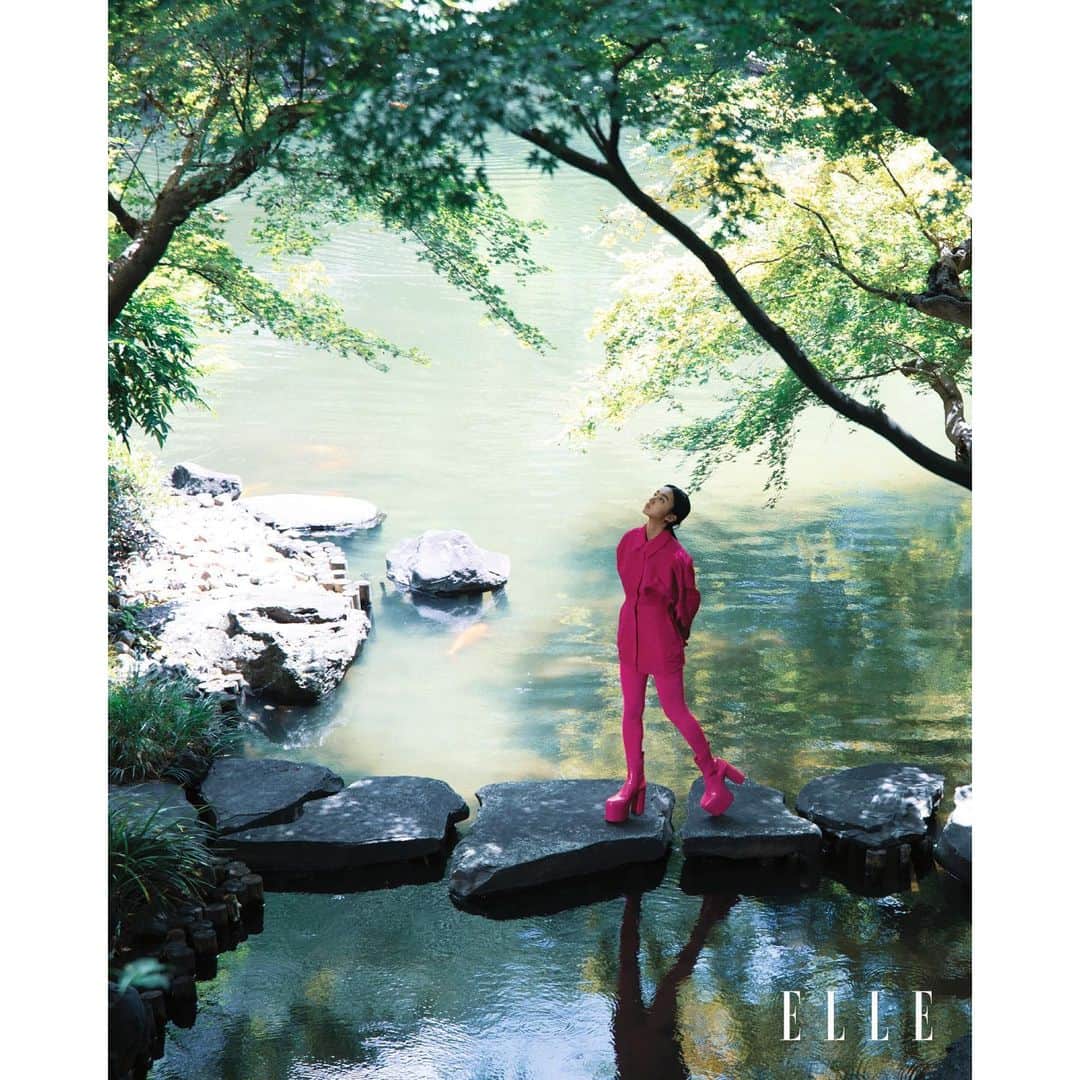 kokiさんのインスタグラム写真 - (kokiInstagram)「Lots of love to @ellehongkong ❤️  Thank you to the amazing team🥰 Photo @jimmymingshum  Makeup @nobukomakeup  Hair @kotaro_s.o.h  Styling @ryokkissie」8月26日 13時09分 - koki