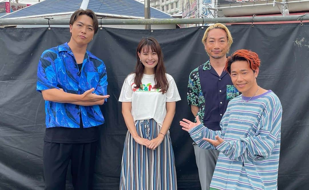 望木聡子さんのインスタグラム写真 - (望木聡子Instagram)「SaveEarth&MusicFestival in 内海🌊 MCを務めました、ありがとうございました！！  声を出せない分、舞台袖でたくさん手拍子して たくさん踊りました💃 #女々しくて や #ソナポケDISCO で踊りすぎて MCで若干息切れしてました。笑  アーティストの皆さんの 周りを巻き込む力がすごすぎて…楽しかったあ…  環境にやさしいフェス、いかがでしたか？ 参加された方がいらっしゃれば よろしければ感想を教えてくださいね。  今日は爆睡しそうです😴 おやすみなさいっ！  #ゴールデンボンバー #鬼龍院翔 さん #喜矢武豊 さん #樽美酒研二 さん #SonarPocket #kodai さん #eyeron さん #Matty さん #かりゆし58 #前川真悟 さん #新屋行裕 さん #中村洋貴 さん #宮平直樹 さん #まるり さん #メーテレ #メーテレ60th #上坂嵩 アナウンサー #メーテレ60周年アンバサダー #アナウンサー #望木聡子」8月27日 22時27分 - satoko_mochiki