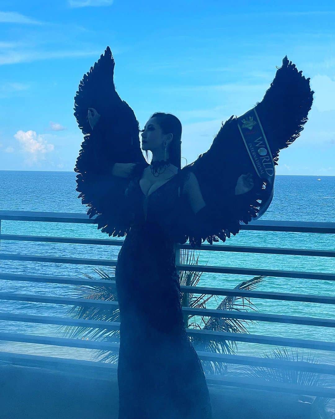 百合華さんのインスタグラム写真 - (百合華Instagram)「#blackangel 🖤🖤🖤  #msworldinternationaljapan   @msworldinternational  @msuniverseworldinternational  @msworldamerica」8月27日 23時45分 - yurika.lovelily