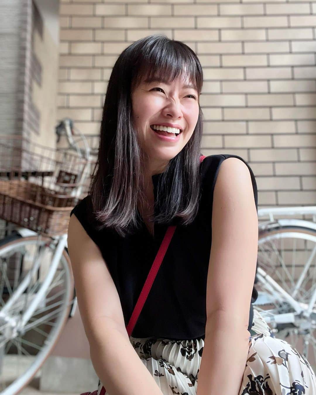 小田飛鳥さんのインスタグラム写真 - (小田飛鳥Instagram)「新しいお洋服でお出かけしました☺︎（タノシカッター🎶） 紹介が遅れましたが、この子は相棒 です🚲🤍 #grandneo #bicycle #japanesegirl #asiangirl #newcloset」8月29日 15時56分 - asuka_oda_0320