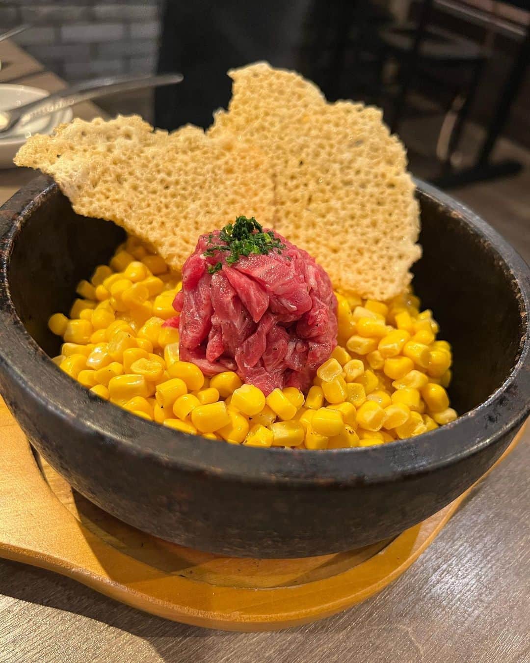 吉田恵美さんのインスタグラム写真 - (吉田恵美Instagram)「お肉食べて元気いっぱい😤 美味しかった〜！  @ushigoro_bambina  #うしごろバンビーナ」8月29日 22時31分 - _yoshida_megumi