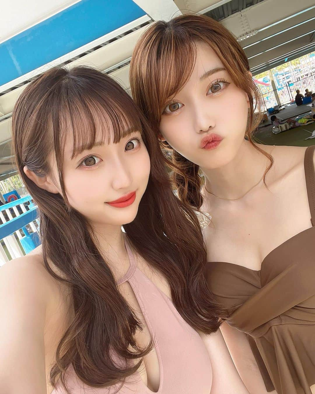 星野麻里愛さんのインスタグラム写真 - (星野麻里愛Instagram)「ずっと行こうね👙って 行ってて念願のぷーる🥲🤞💟  はーとまってます♡  #水着#水着コーデ#水着女子#長島プール#長島ジャンボ海水プール #ビキニ水着#ビキニ女子#海#プール #海最高#水着撮影#ビキニ女子#グラビアアイドル  #グラビア#グラビアモデル#グラビア自撮り部 #swimsuit#sumeer#pooltime#swimwear#swimsuit」8月30日 18時26分 - maria.pink28