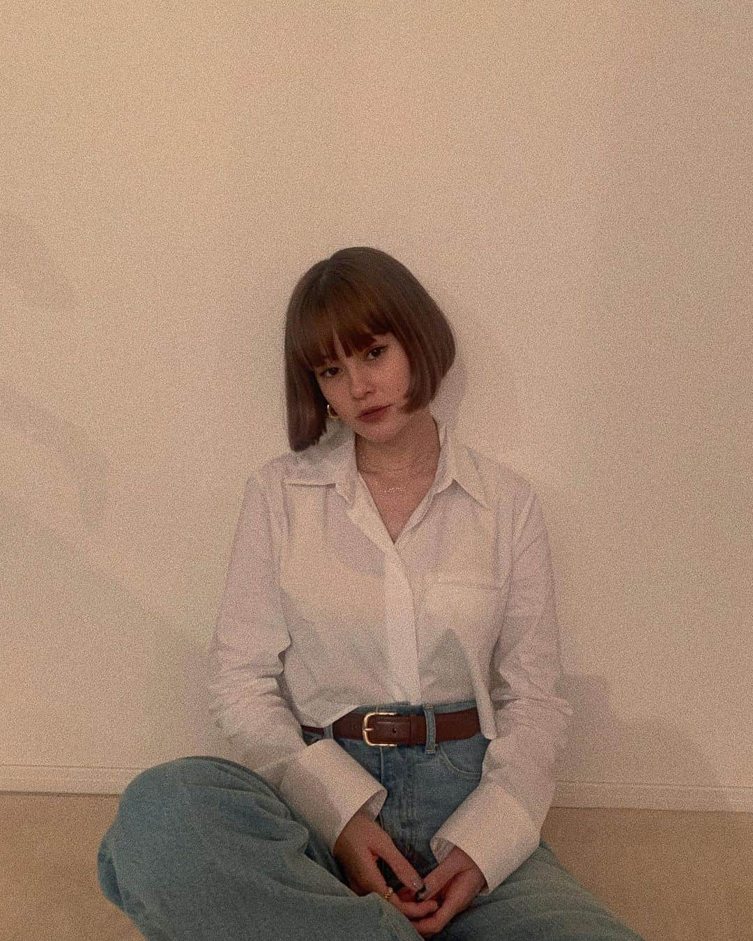 emmaさんのインスタグラム写真 - (emmaInstagram)「HAIR cut ✂︎ @sattyyyyy 🤍」8月31日 21時28分 - okss2121