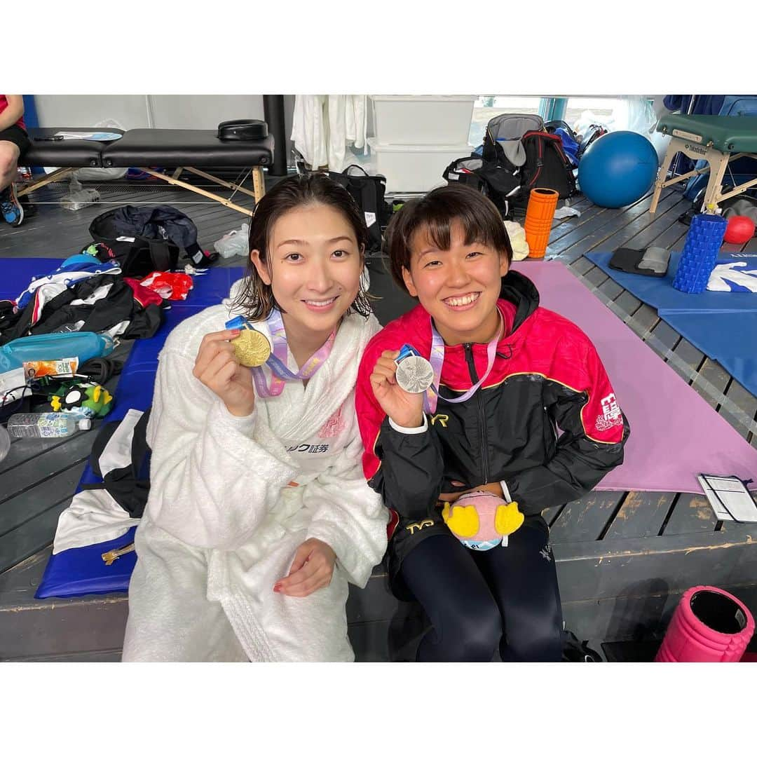 池江璃花子さんのインスタグラム写真 - (池江璃花子Instagram)「* 最後のインカレが終わりました。 男子総合優勝、女子総合6位という結果でした👏🏻 個性豊かで、強すぎる同期たちに出会えて幸せでした✨ 唯一の泳いでる同期の倭加とは、離れる寂しい気持ちと最後、リレーで引き継げた幸せでいっぱいです💓 たくさんのサポーターに囲まれて、充実した大学水泳になりました！！ みんな、本当にありがとう！！ 今後の後輩たちにも期待です🙆‍♀️ #日本大学水泳部 #nust」9月2日 18時00分 - ikee.rikako