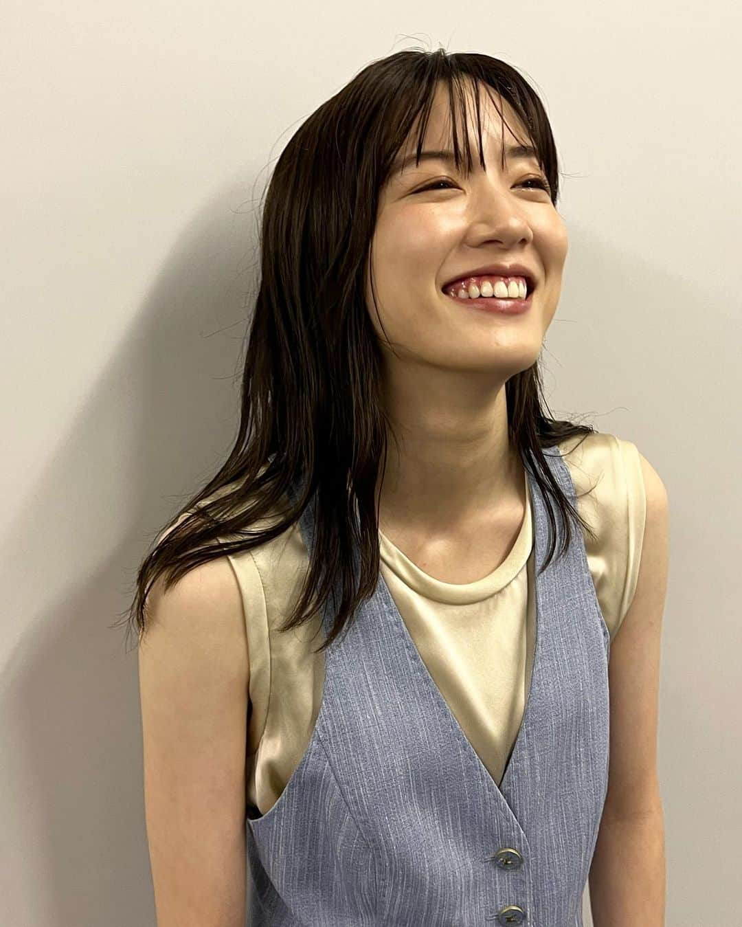 永野芽郁さんのインスタグラム写真 - (永野芽郁Instagram)「・ とっても好みなthree-piece👗🤍 チームドリポニでTGCでした☺︎ あと３日で最終回。 見届けてくださいまし🦄」9月3日 19時54分 - mei_nagano0924official