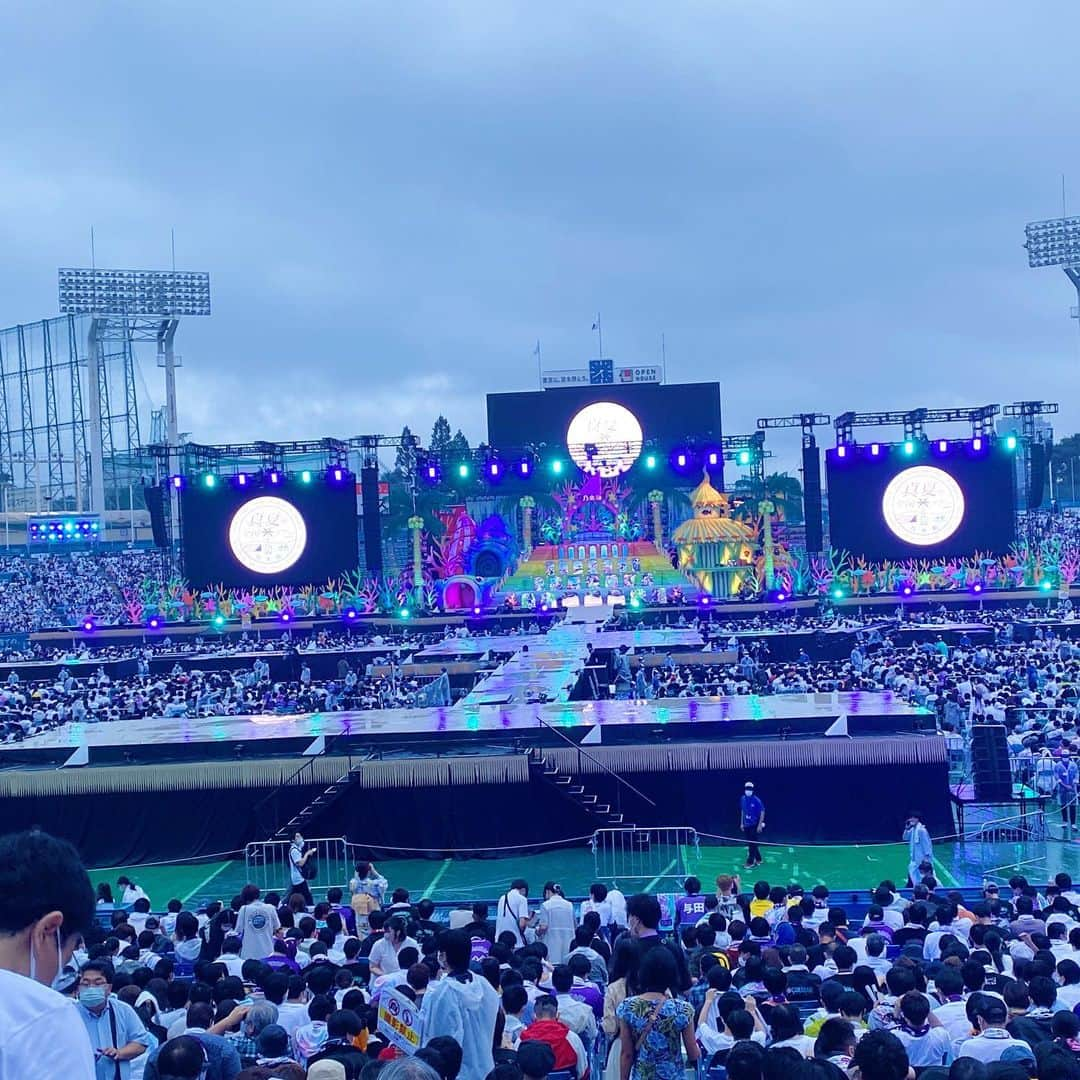 遠藤 玲奈 /endo renaさんのインスタグラム写真 - (遠藤 玲奈 /endo renaInstagram)「お仕事で乃木坂46 真夏の全国ツアー2022に いってきました☺︎  今週はバタバタで満身創痍でしたが、 会場のエネルギーに元気をもらいました🦸‍♀️ 頑張らねばですね☺︎  #好きというのはロックだぜ #ロマンティックいか焼き  #せっかちなかたつむり  #ハウス! が特に好きです🫶🏻  #乃木坂46#真夏の全国ツアー#真夏の全国ツアー2022#明治神宮球場#snidel#celine#スナイデル#ワンピース」9月3日 20時00分 - r_m.0115