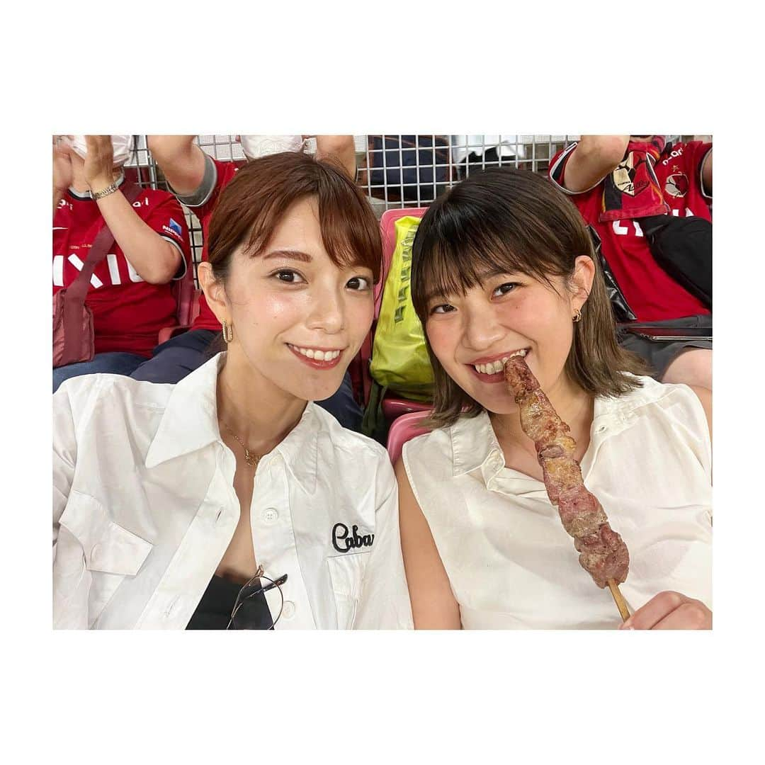 三谷紬さんのインスタグラム写真 - (三谷紬Instagram)「* プライベートで鹿島スタジアムに🦌 またしても親友と行ってきました❤️ 例によってスタグルもしっかり堪能。 五浦ハムのハム焼きともつ煮込みはもちろん、 今日はさつまいもスティックも食べました😂 試合は取ったり取り返したりの展開、 90分が本当にあっという間でした😳⏰ 選手のみなさん、お疲れ様でした！⚽️ * #soccer#football#サッカー#jleague#jリーグ#j#league#鹿島アントラーズ#鹿島#アントラーズ#antlers#浦和レッズ#浦和レッドダイヤモンズ#浦和#レッズ#鹿島スタジアム#スタグル#五浦ハム#ハム#さつまいもスティック#さつまいも#もつ煮込み#テレビ朝日#アナウンサー#三谷紬」9月3日 20時58分 - mitani_tsumugi