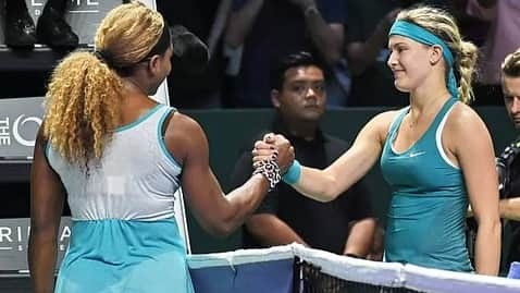 ウージニー・ブシャールさんのインスタグラム写真 - (ウージニー・ブシャールInstagram)「I’m so grateful I got to be on the same court as you. Even though I lost every time. You showed me what it means to fight, on and off the court. Ever since we met, you’ve always been so nice to me. Thank you, Serena 💕」9月4日 5時17分 - geniebouchard