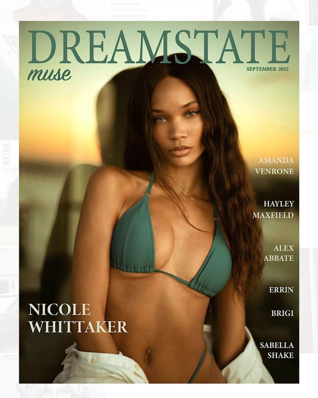 Dreamstateさんのインスタグラム写真 - (DreamstateInstagram)「@nicolewhittakerr September Issue cover out now @dreamstatemuse」9月4日 7時50分 - dreamstatemuse