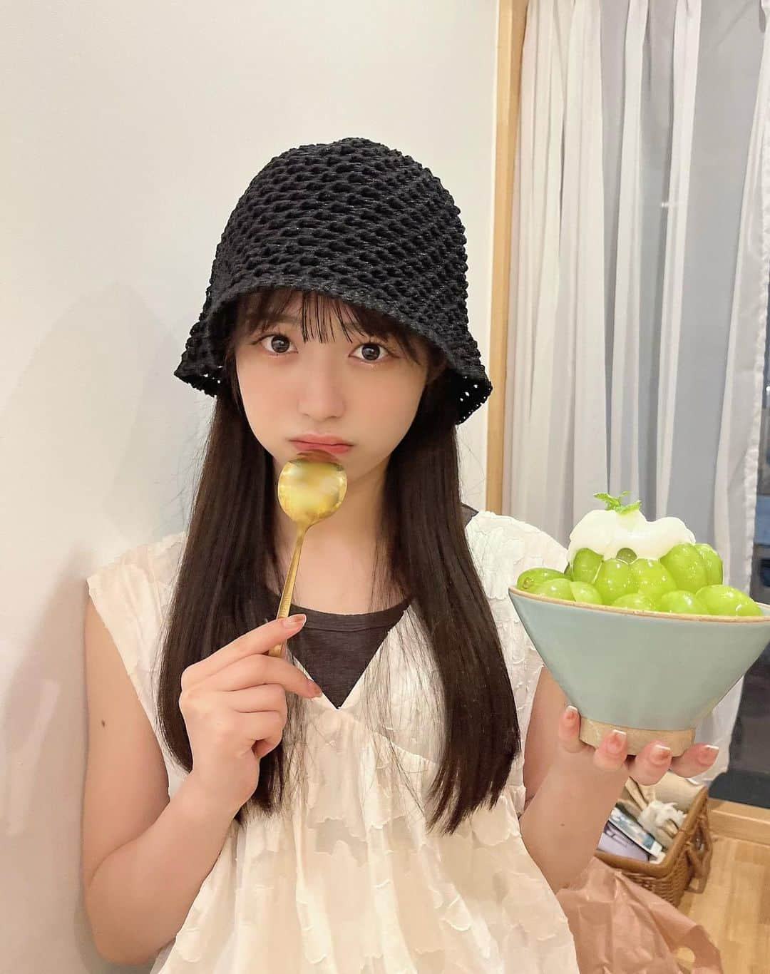 浅原凜さんのインスタグラム写真 - (浅原凜Instagram)「このよもぎラテ(？)が美味しすぎた」9月5日 20時05分 - rinogsd728