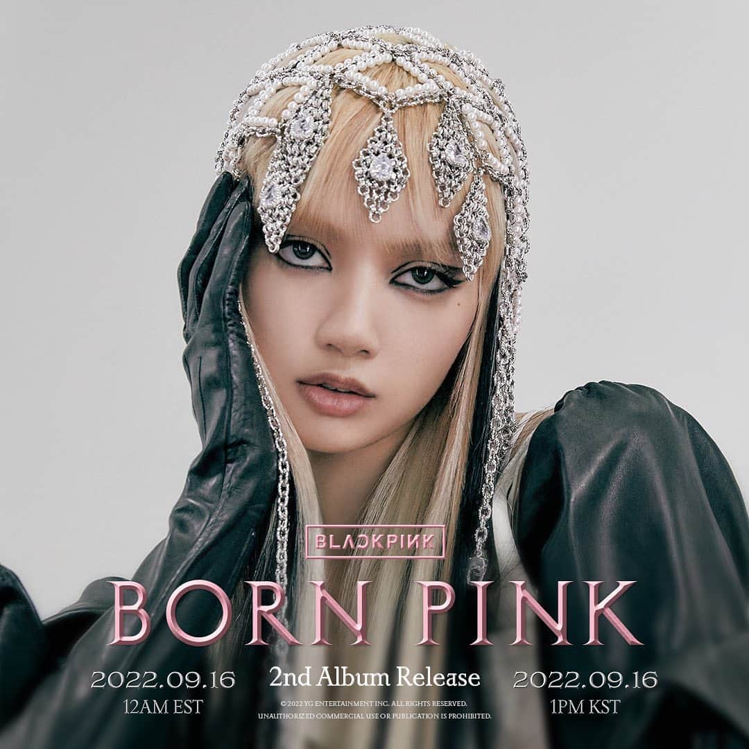 ロゼさんのインスタグラム写真 - (ロゼInstagram)「💿 BORN PINK 2nd Album Release Sep 16 💿  12am EST, 1pm KST   💕」9月6日 0時15分 - roses_are_rosie