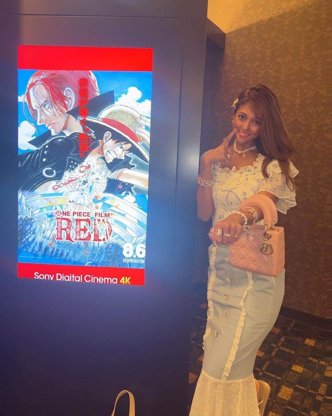 神谷麻美さんのインスタグラム写真 - (神谷麻美Instagram)「#ゴムゴム の〜💖👊👸👒💖🌈💖✨   #onepiece の映画見たぁ💖🥰💖✨  #シャンクス 様ぁ💖🦄💖🌈💖✨   #新時代 ❤️‍🔥💖❤️‍🔥💖❤️‍🔥💖」9月6日 21時32分 - asamice428